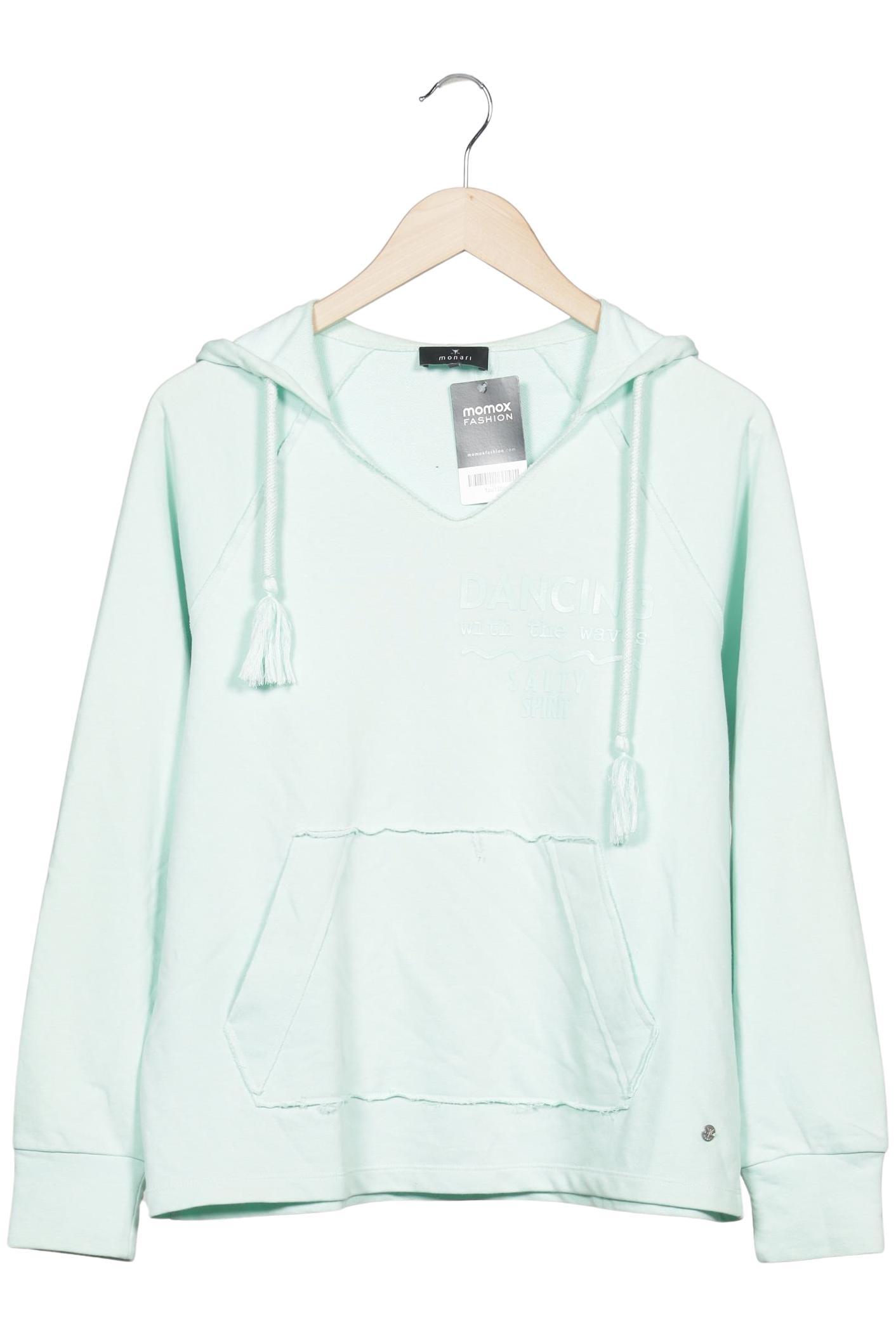 

monari Damen Kapuzenpullover, hellgrün, Gr. 38