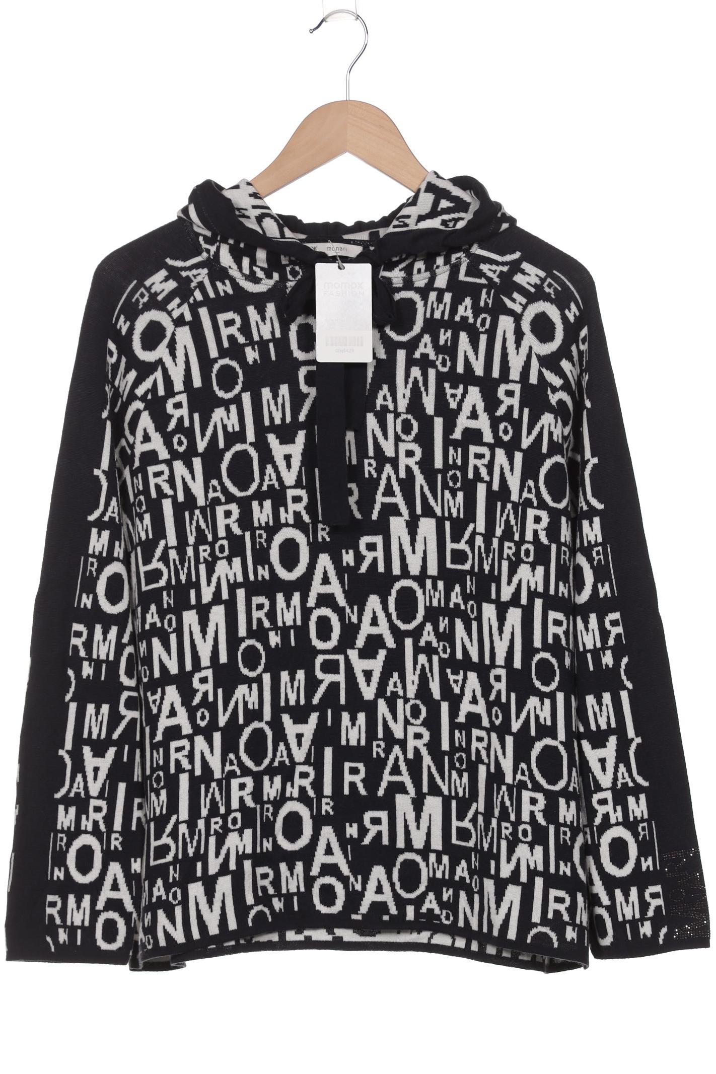 

monari Damen Kapuzenpullover, schwarz, Gr. 42