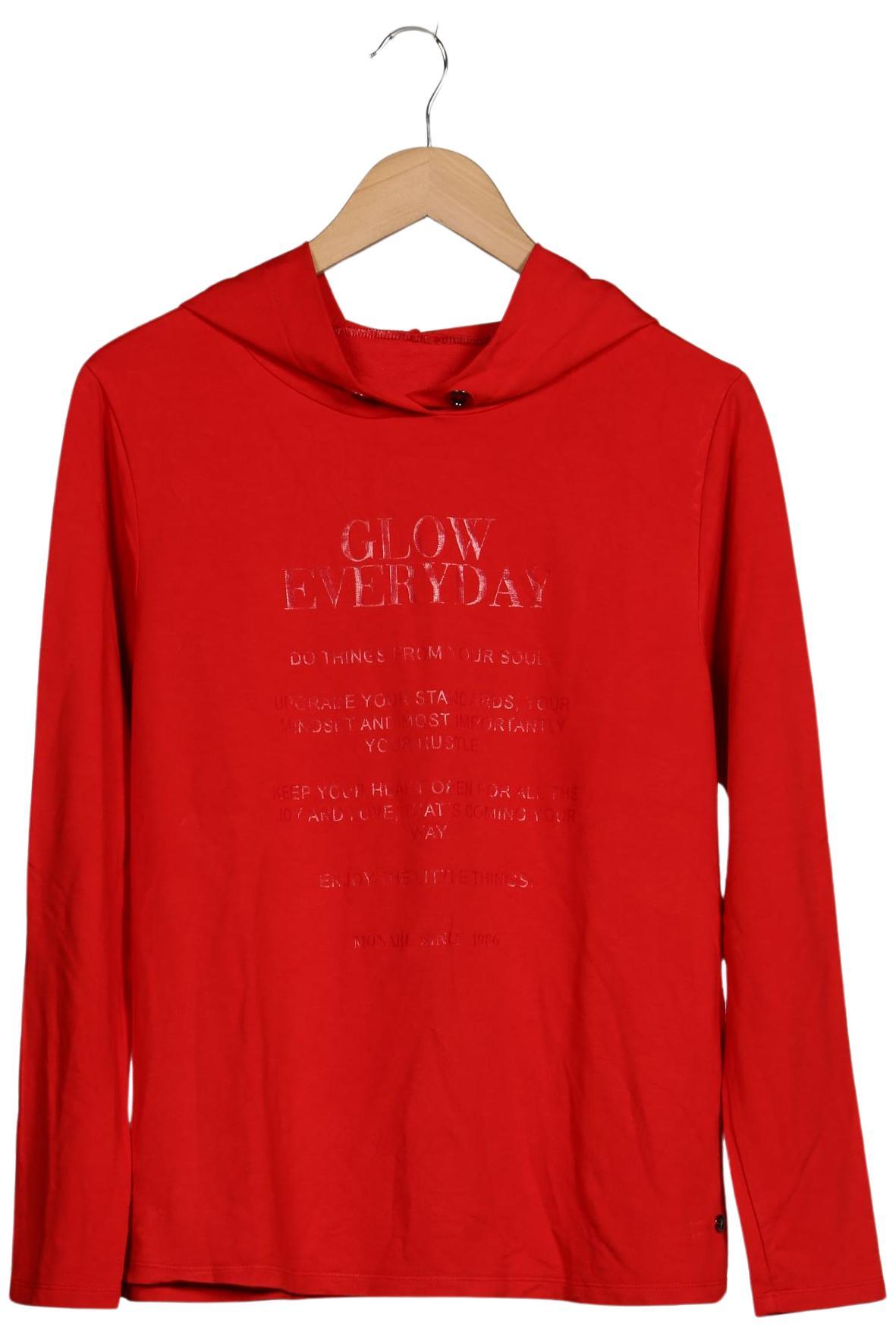 

monari Damen Kapuzenpullover, rot, Gr. 40