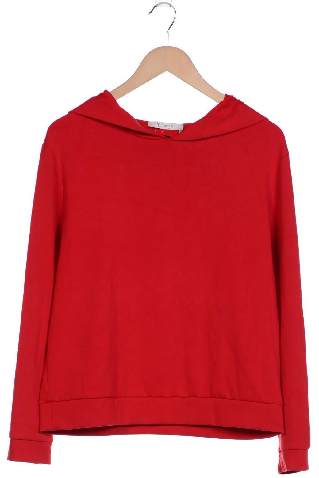 

monari Damen Kapuzenpullover, rot, Gr. 38