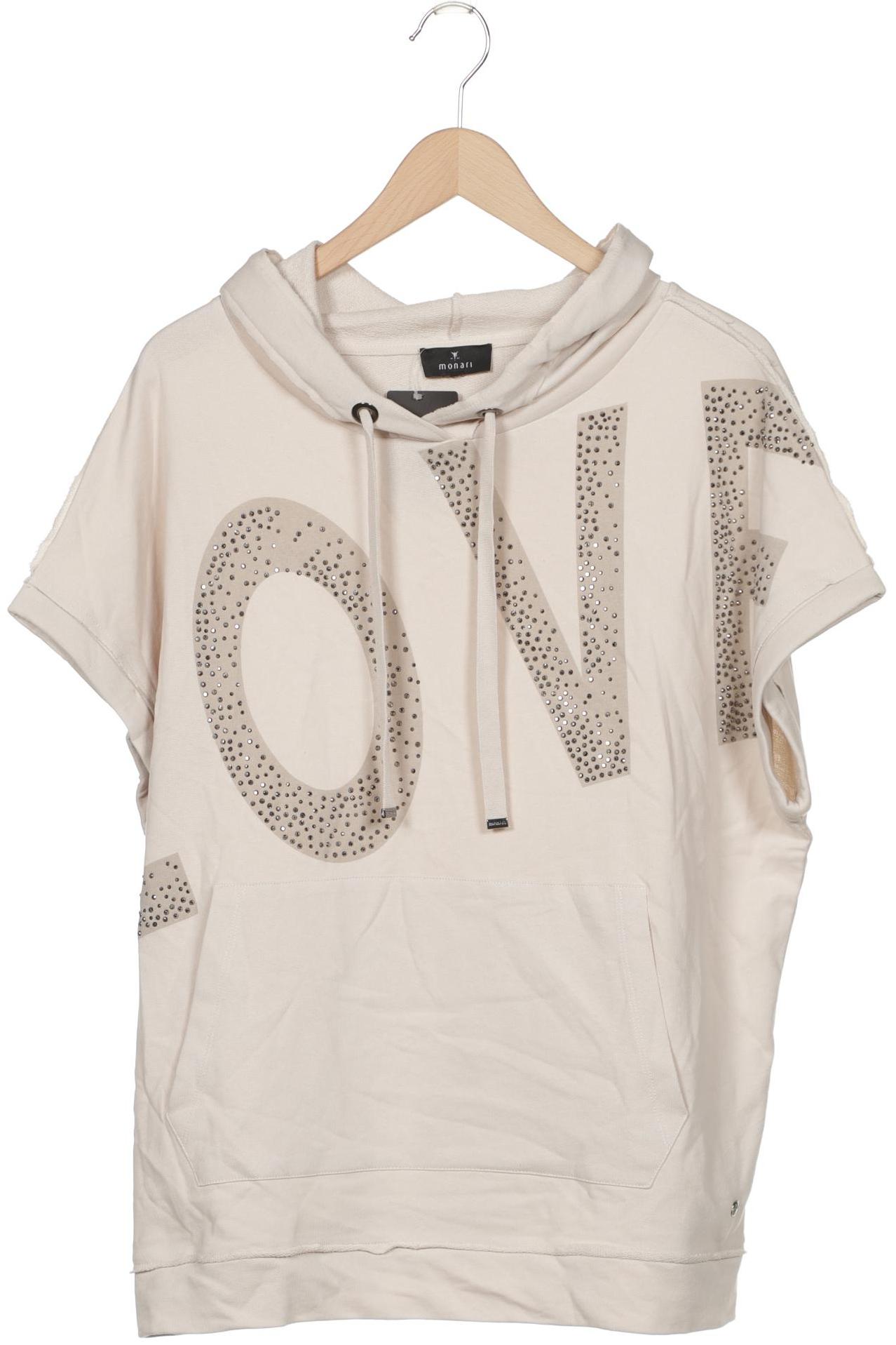

monari Damen Kapuzenpullover, beige, Gr. 42