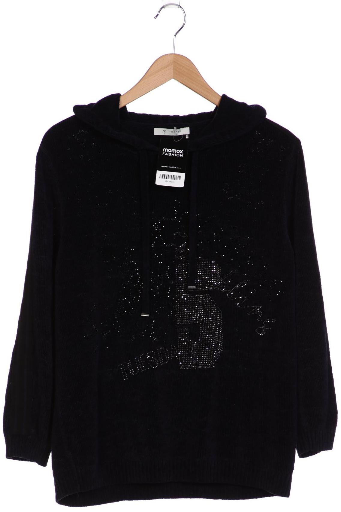 

monari Damen Kapuzenpullover, marineblau, Gr. 46