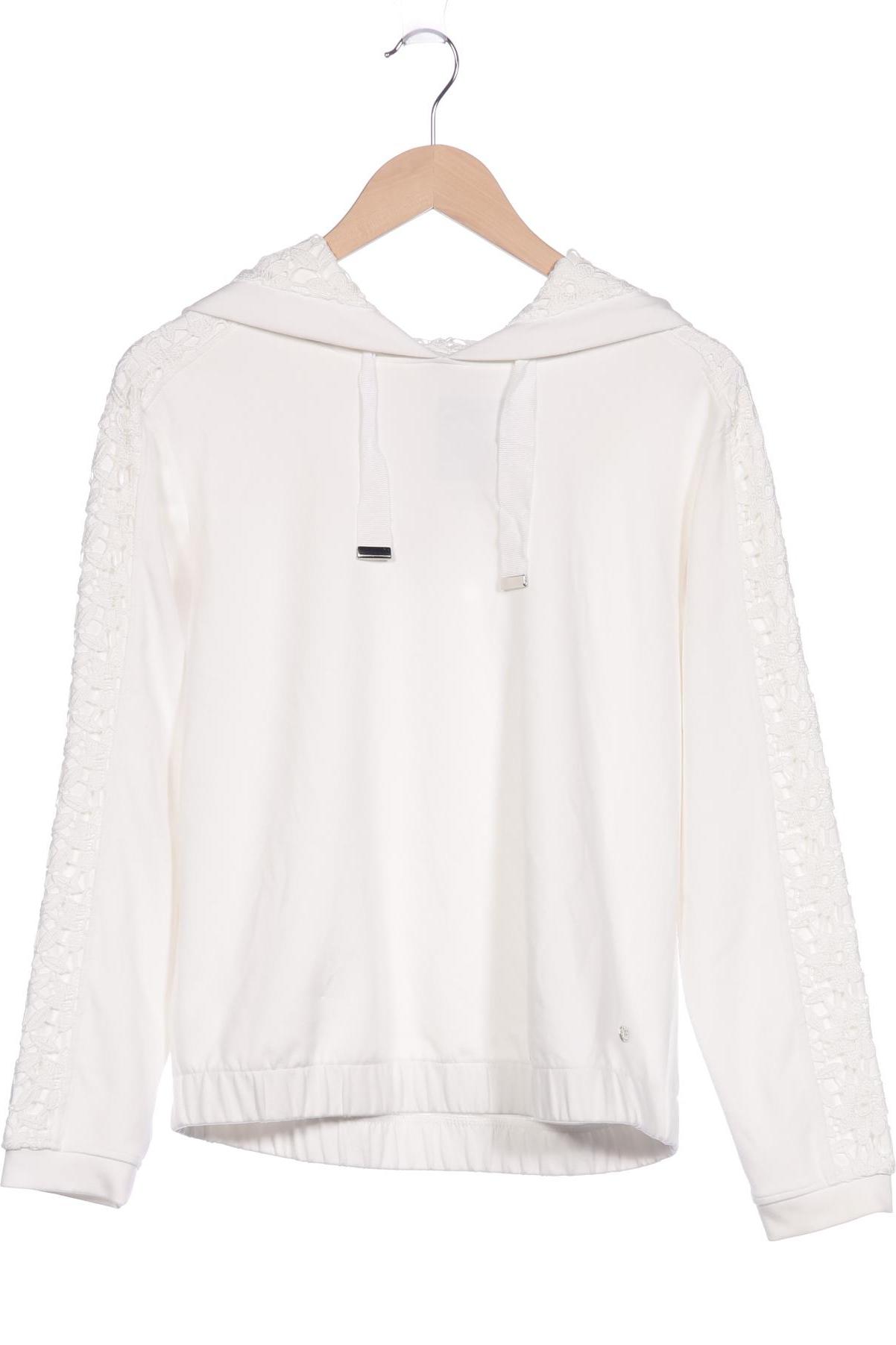 

monari Damen Kapuzenpullover, weiß, Gr. 36