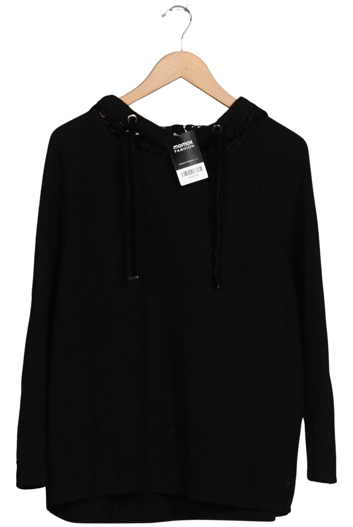 

monari Damen Kapuzenpullover, schwarz, Gr. 48