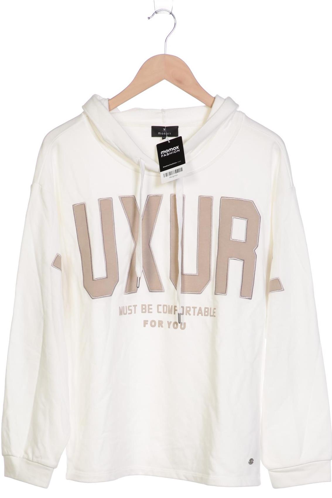 

monari Damen Kapuzenpullover, weiß