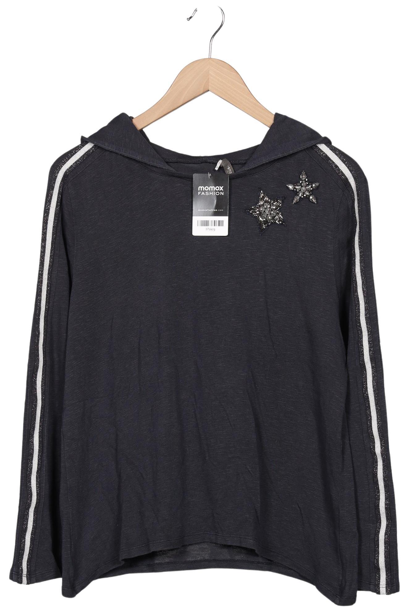 

monari Damen Kapuzenpullover, marineblau, Gr. 40