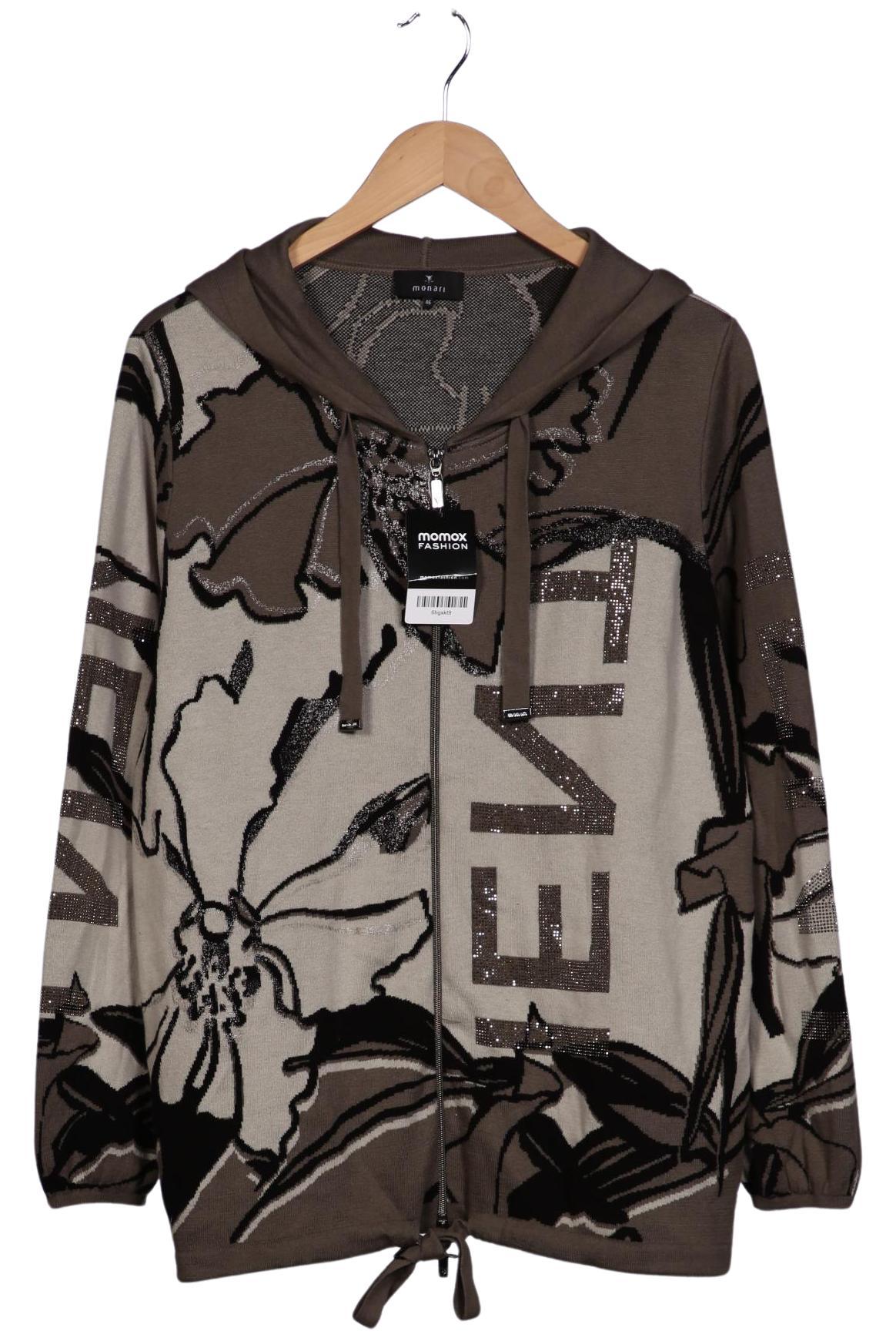 

monari Damen Kapuzenpullover, grün, Gr. 46