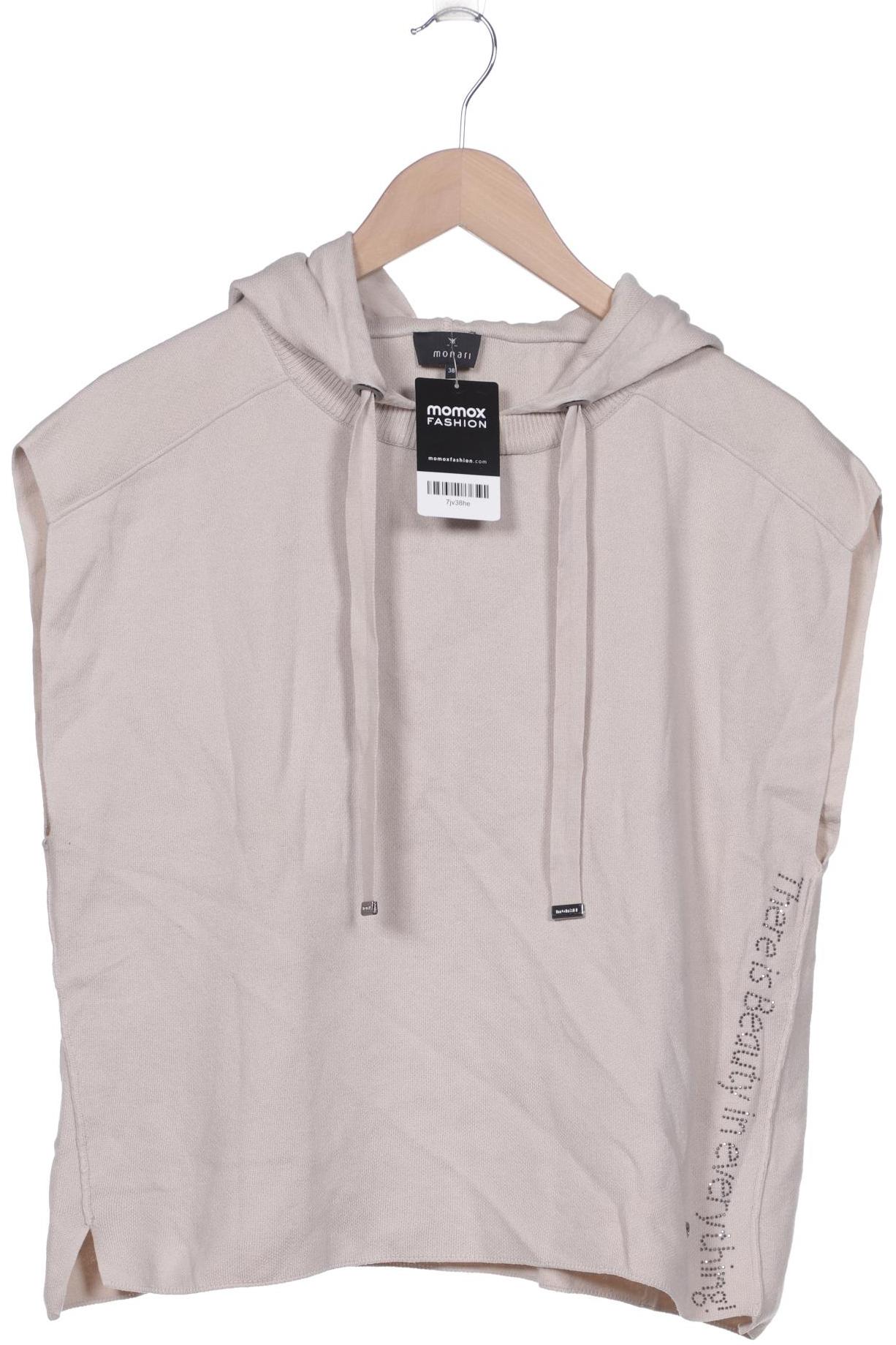 

monari Damen Kapuzenpullover, cremeweiß