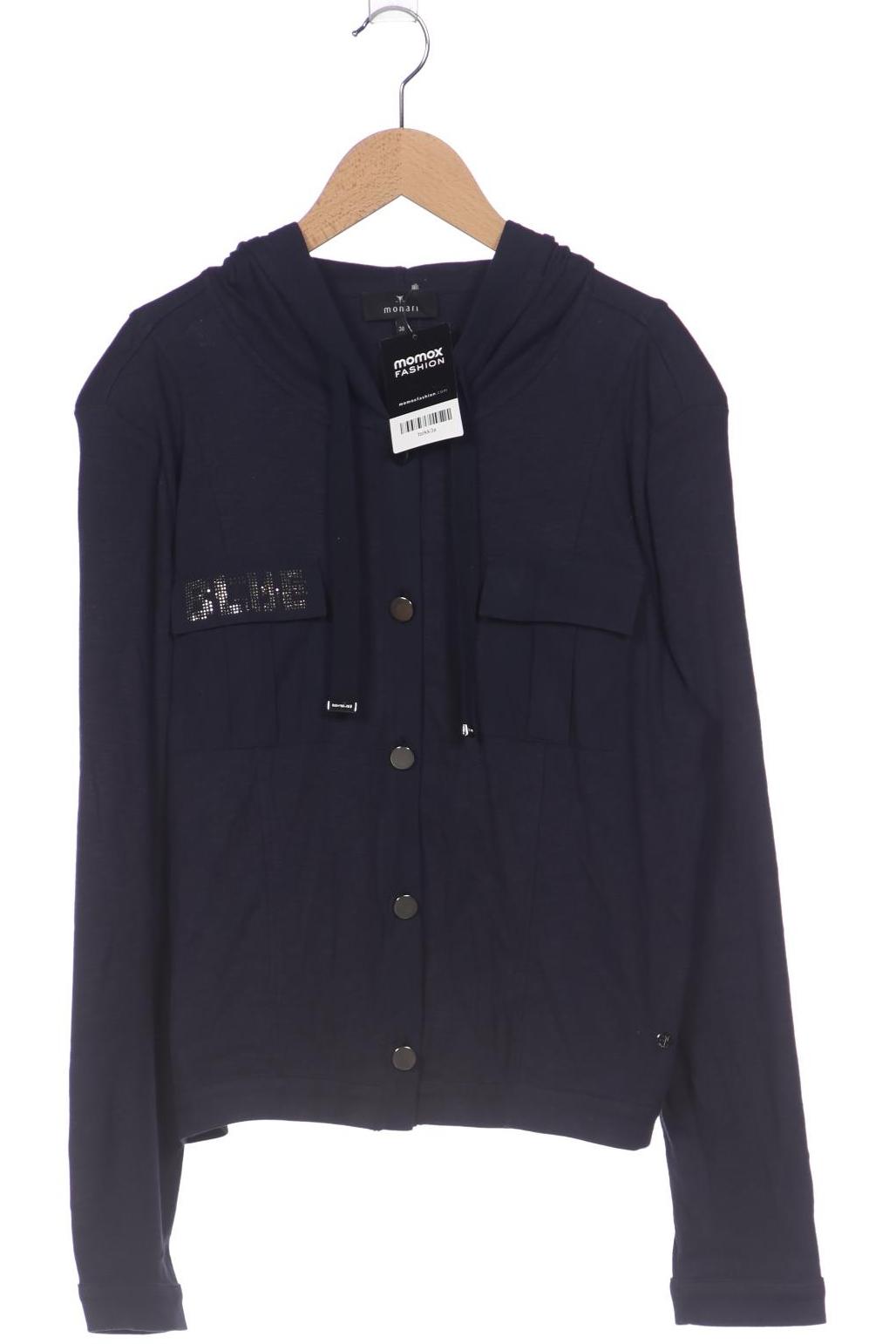 

monari Damen Kapuzenpullover, marineblau, Gr. 38