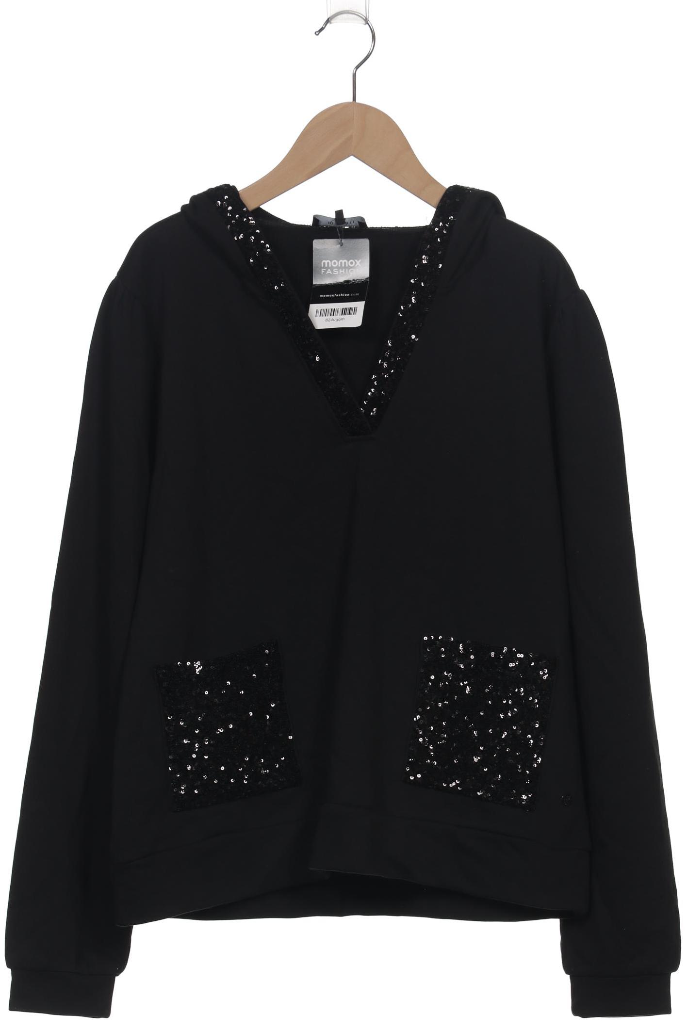 

monari Damen Kapuzenpullover, schwarz, Gr. 38