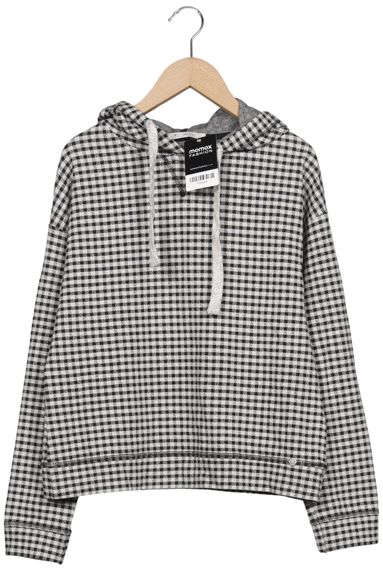 

monari Damen Kapuzenpullover, grau, Gr. 38