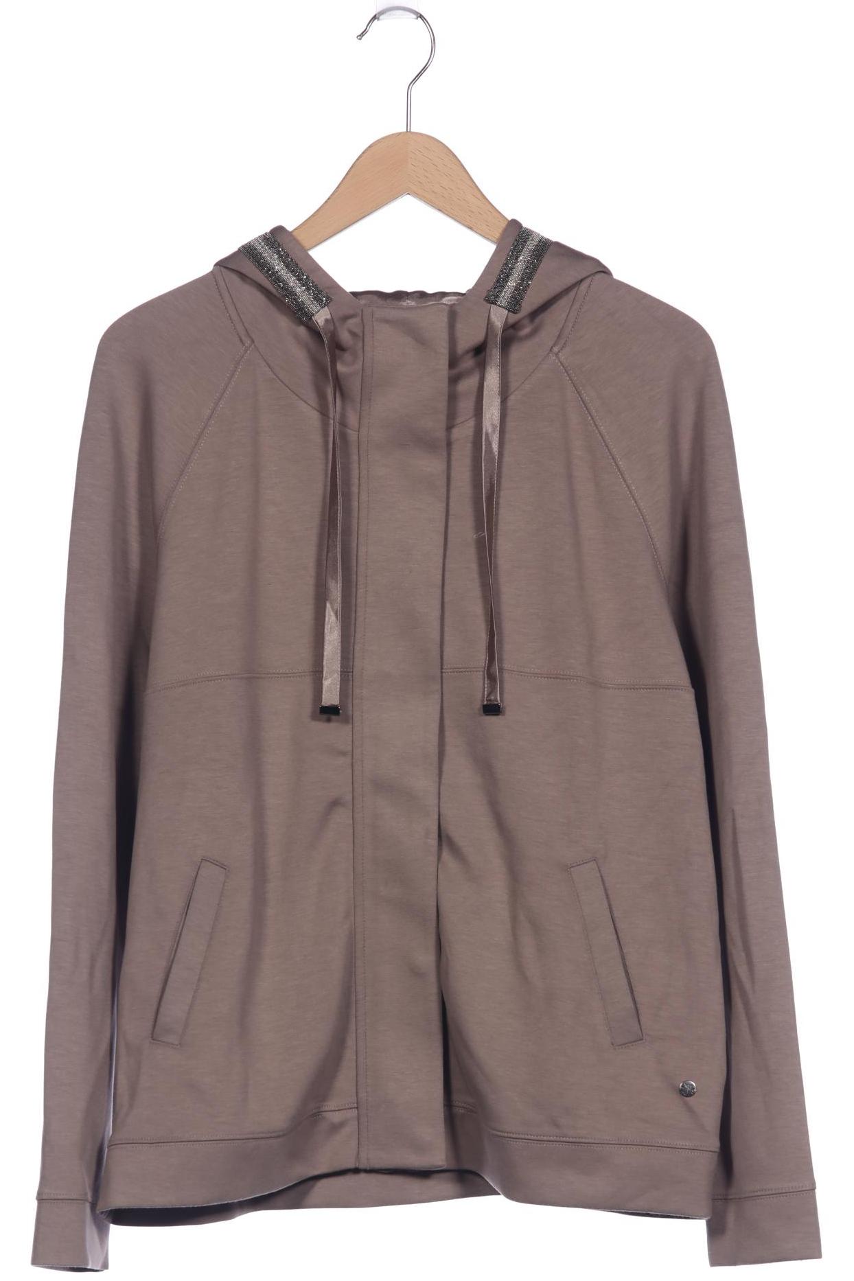 

monari Damen Kapuzenpullover, braun, Gr. 42