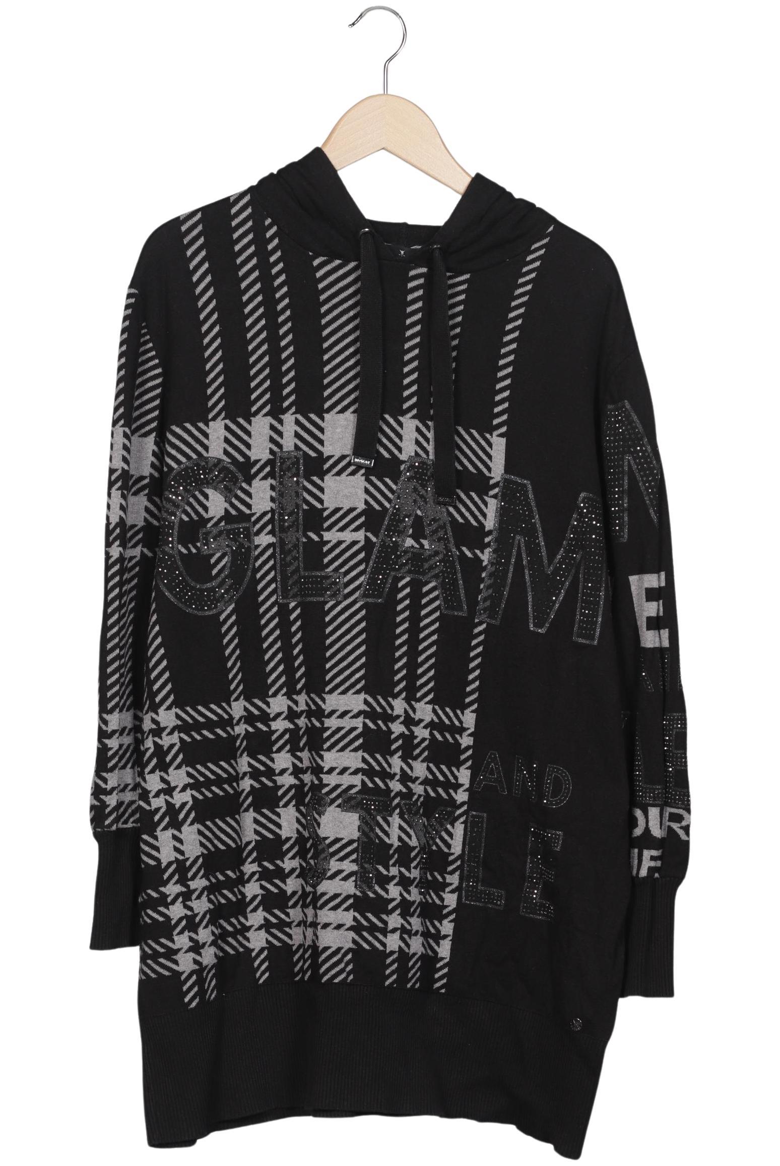 

monari Damen Kapuzenpullover, schwarz, Gr. 44