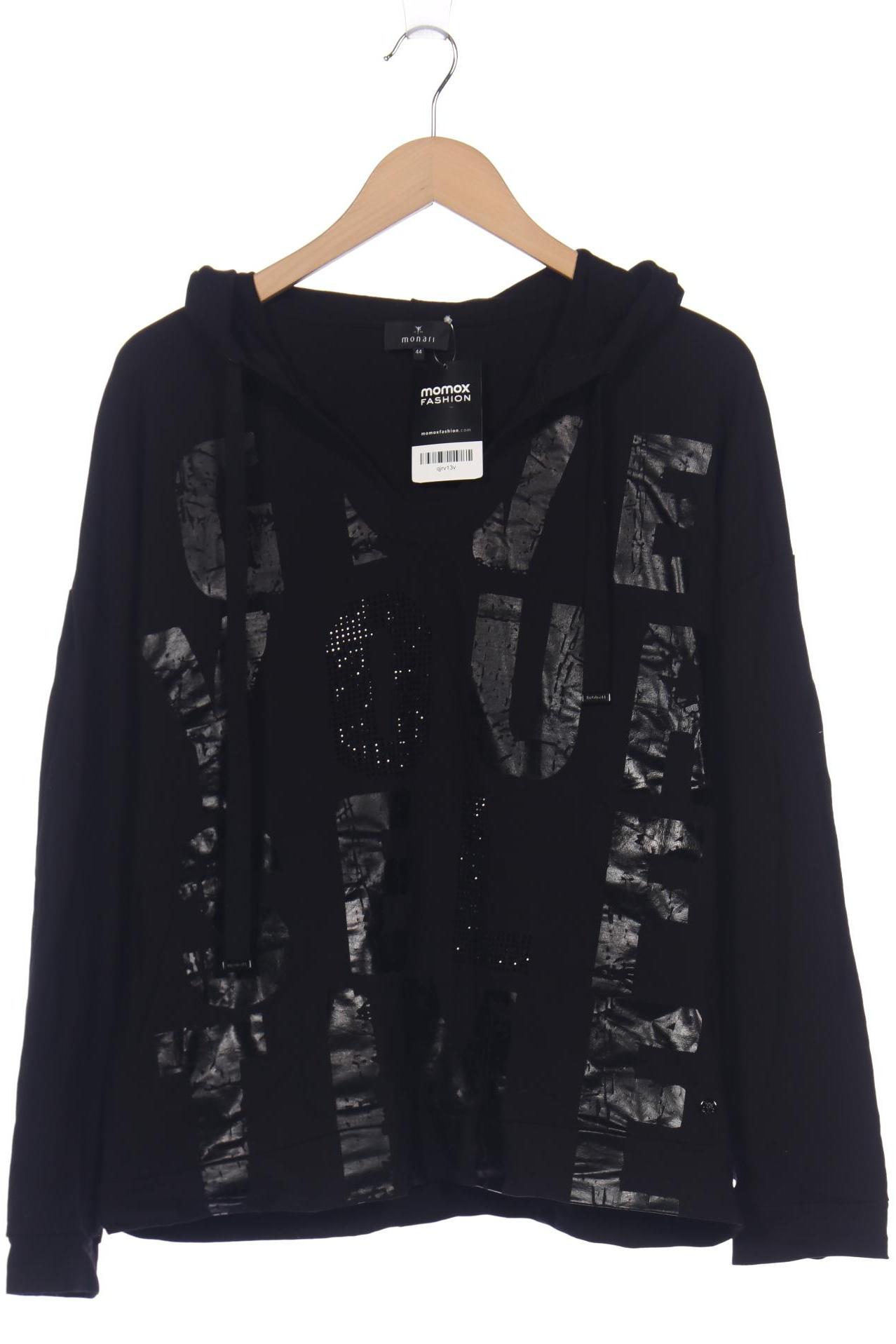 

monari Damen Kapuzenpullover, schwarz