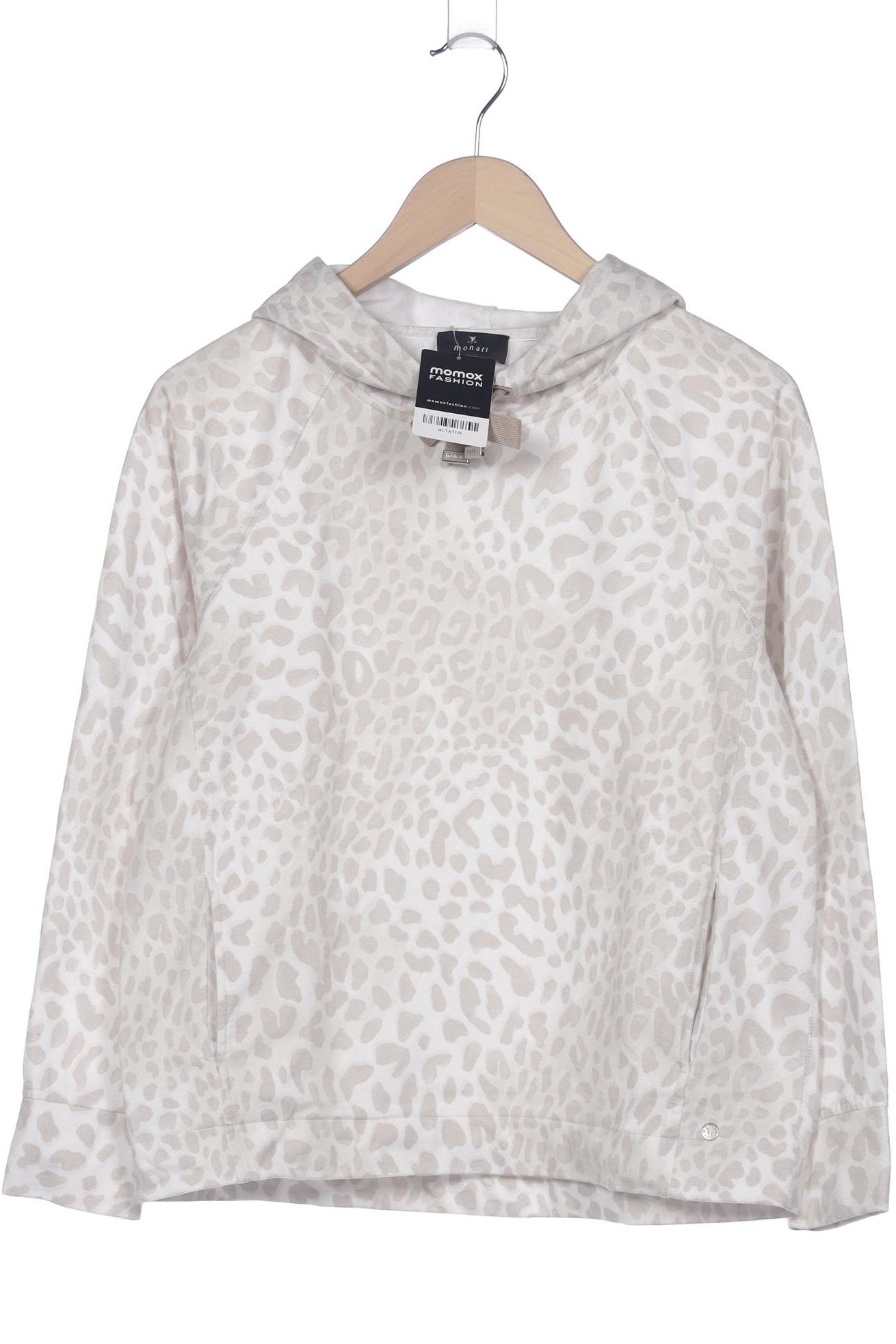 

monari Damen Kapuzenpullover, cremeweiß, Gr. 36