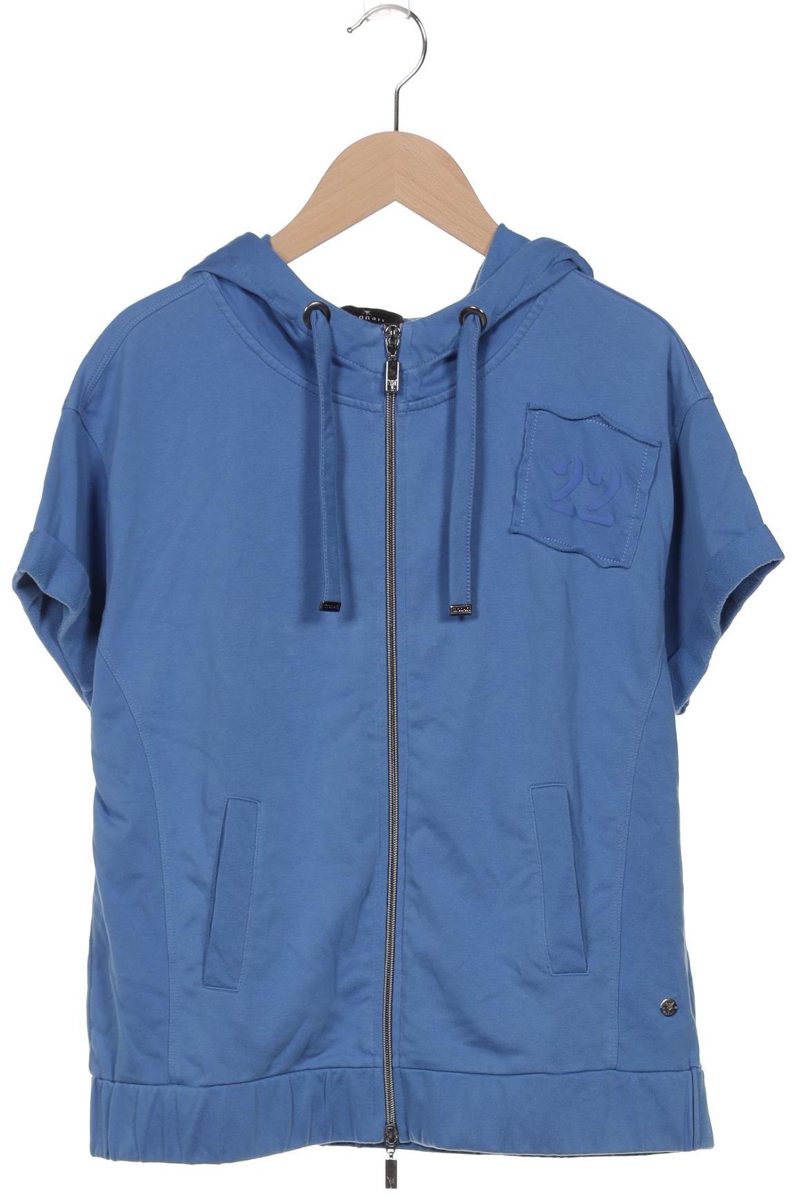 

monari Damen Kapuzenpullover, blau, Gr. 36