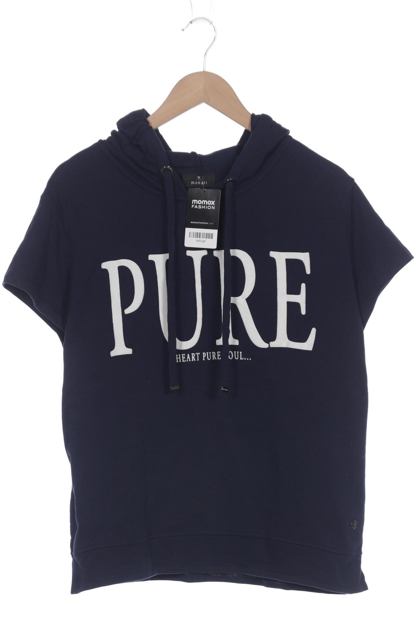 

monari Damen Kapuzenpullover, marineblau, Gr. 40
