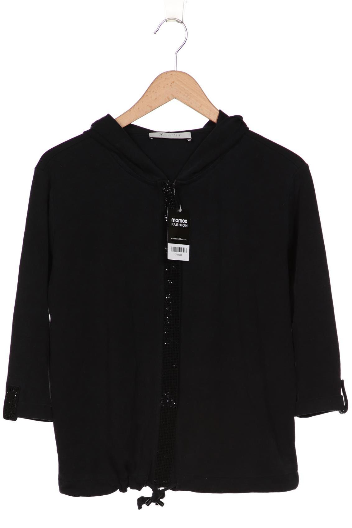 

monari Damen Kapuzenpullover, schwarz