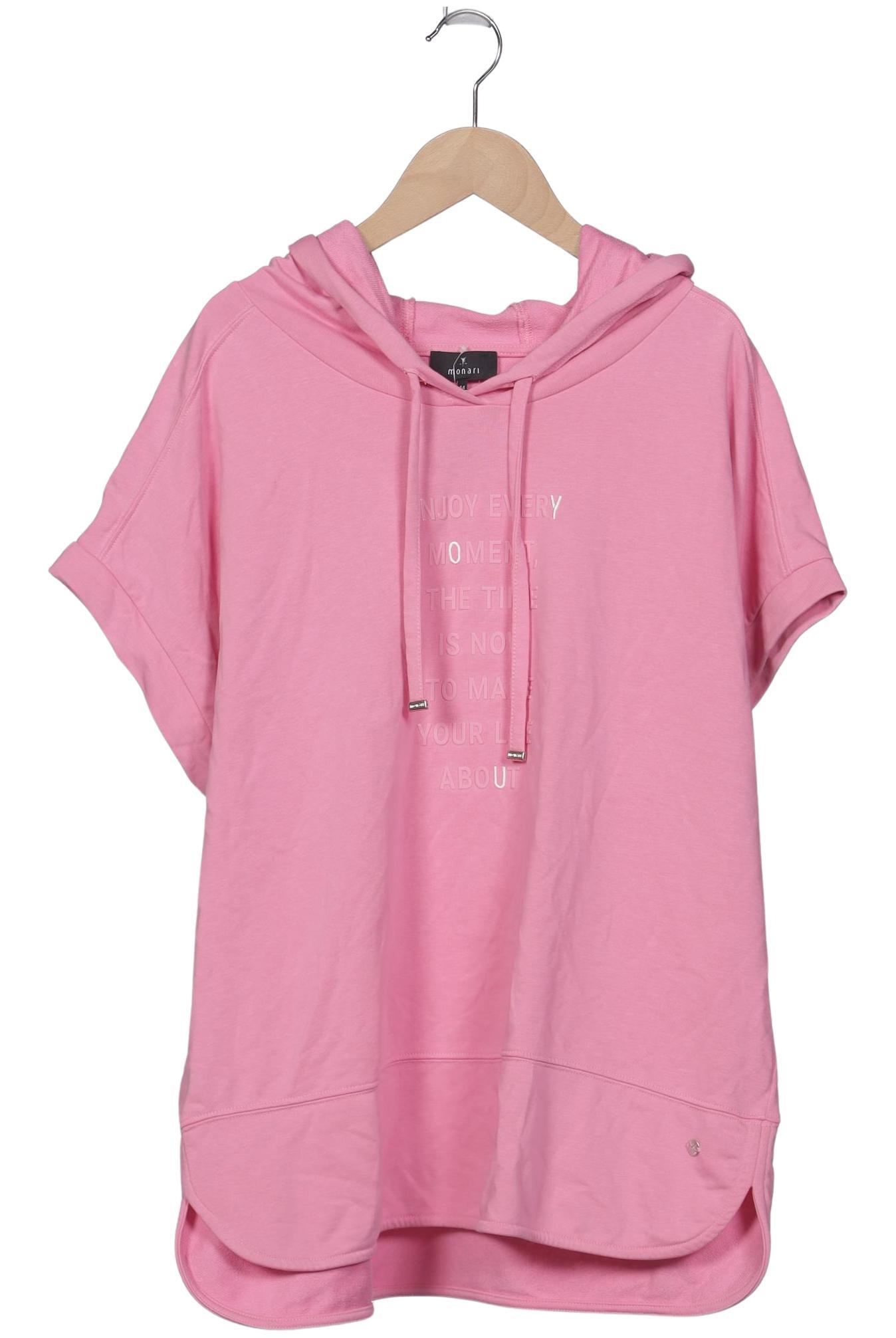 

monari Damen Kapuzenpullover, pink, Gr. 44