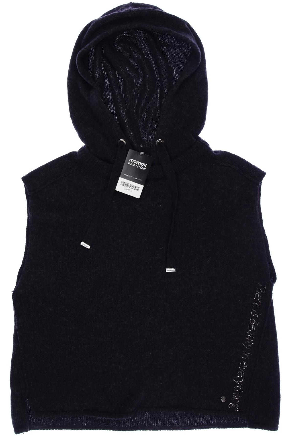 

monari Damen Kapuzenpullover, schwarz, Gr. 36