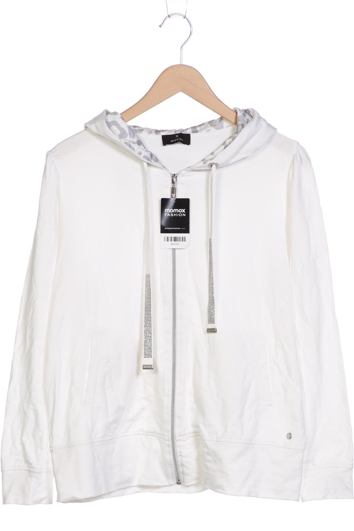 

monari Damen Kapuzenpullover, weiß