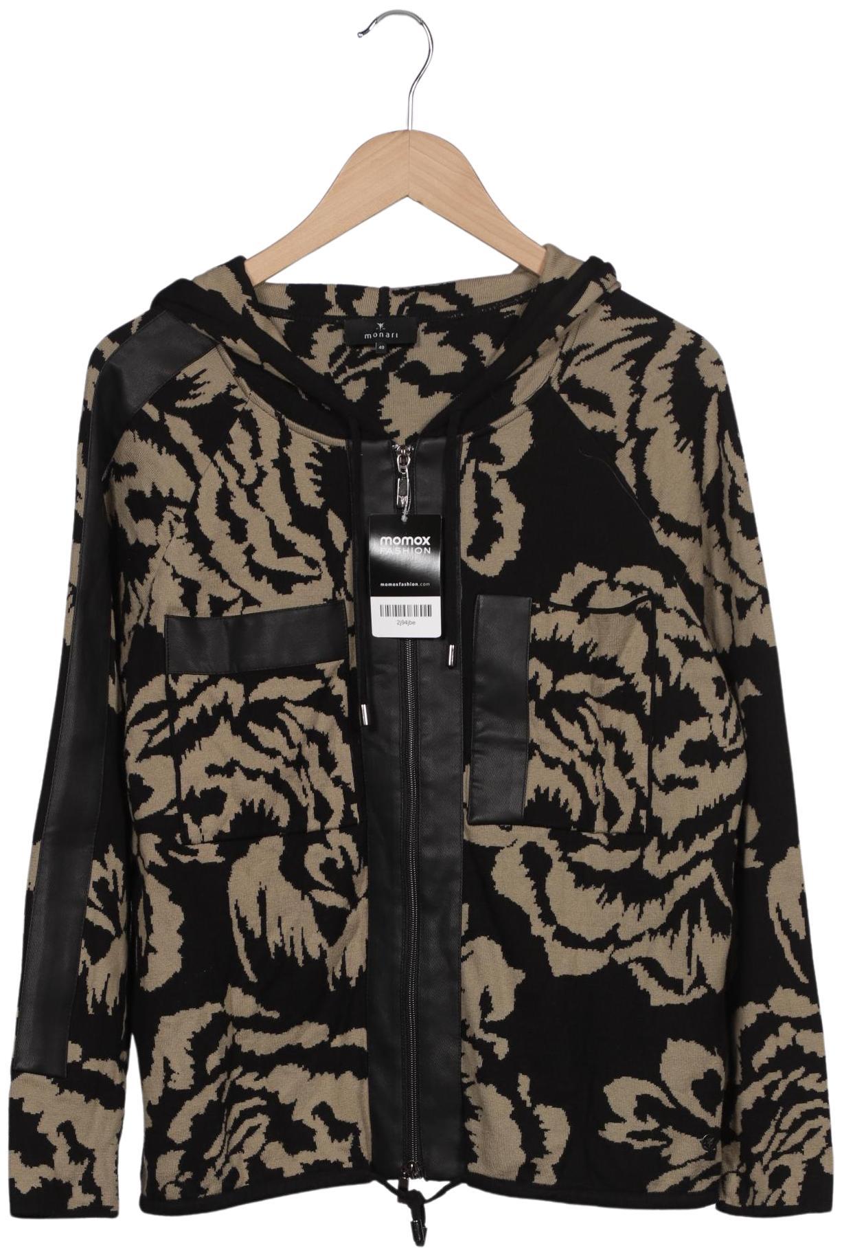 

monari Damen Kapuzenpullover, schwarz, Gr. 40