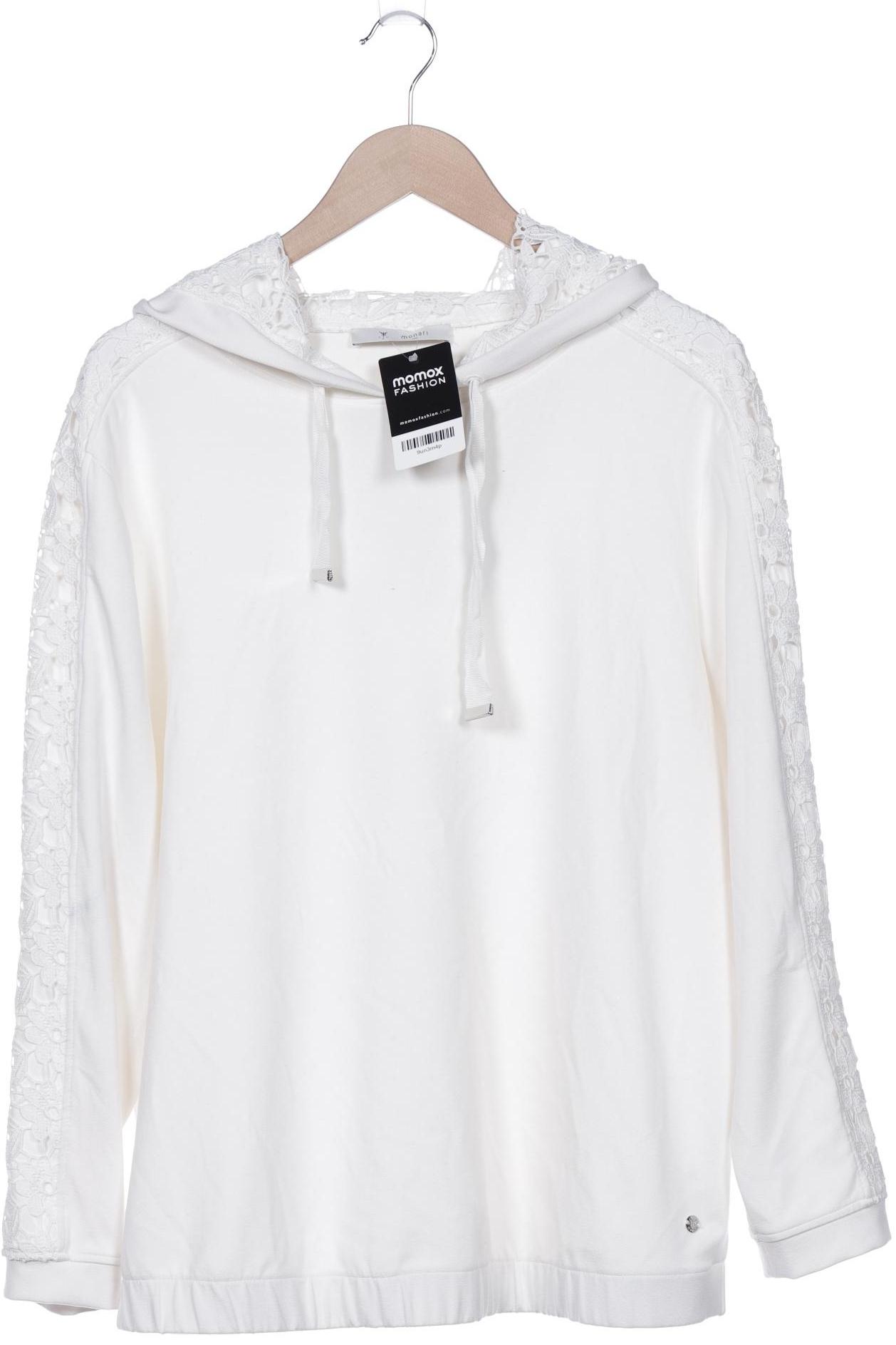 

monari Damen Kapuzenpullover, cremeweiß, Gr. 46