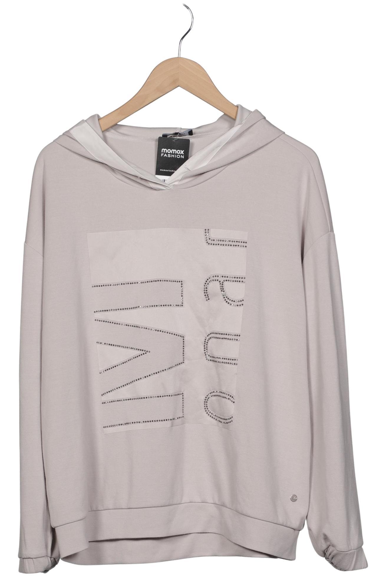 

monari Damen Kapuzenpullover, grau, Gr. 44