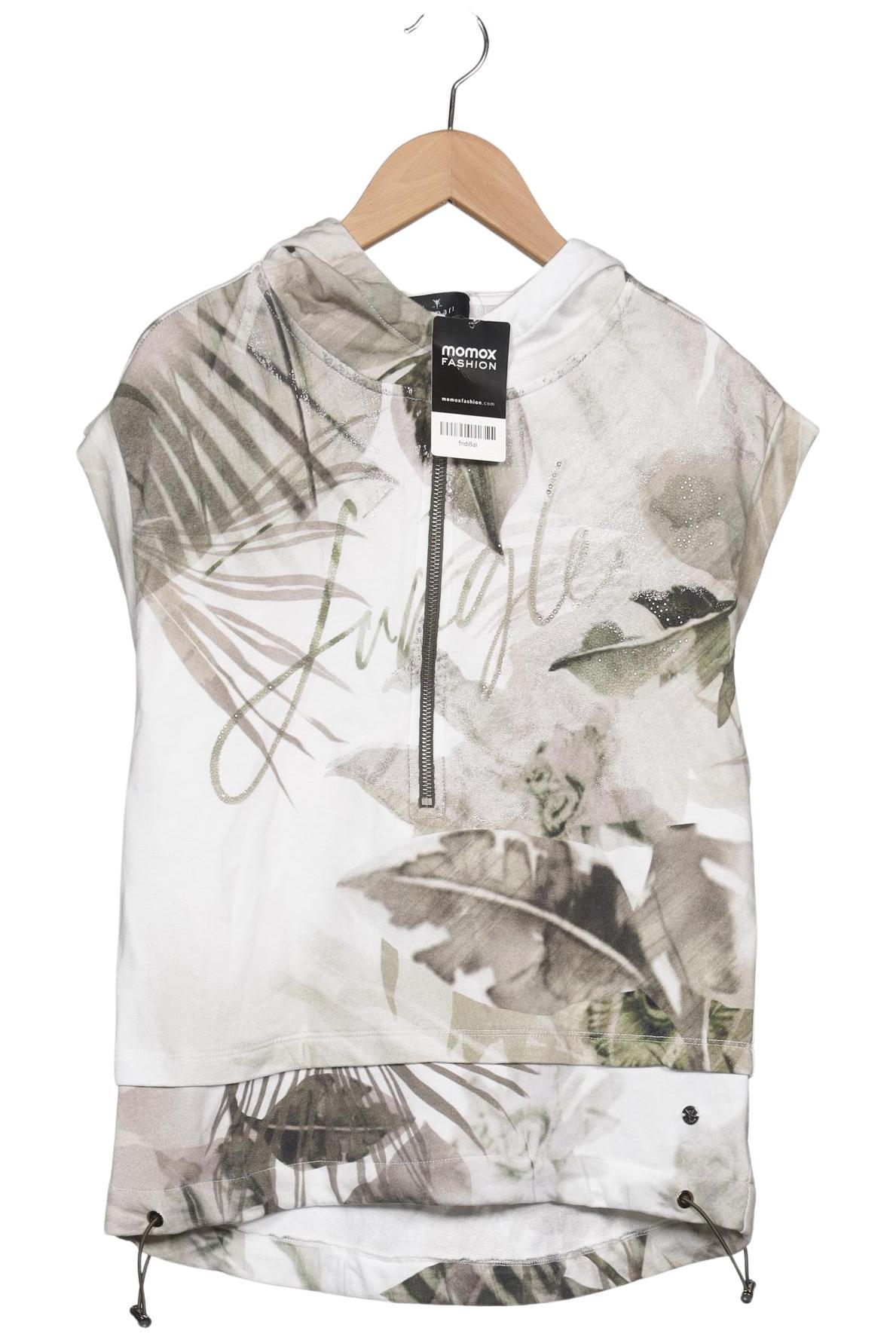 

monari Damen Kapuzenpullover, weiß, Gr. 36