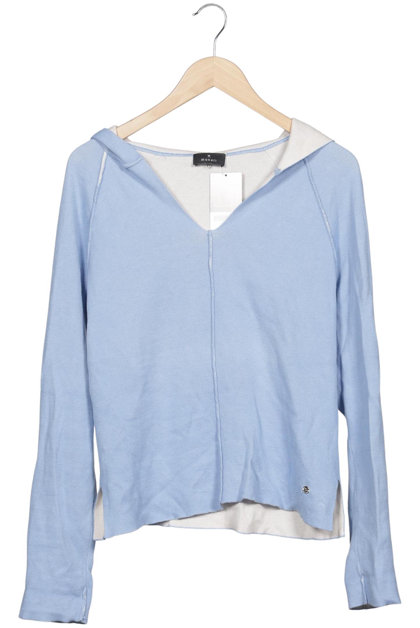 

monari Damen Kapuzenpullover, hellblau, Gr. 42