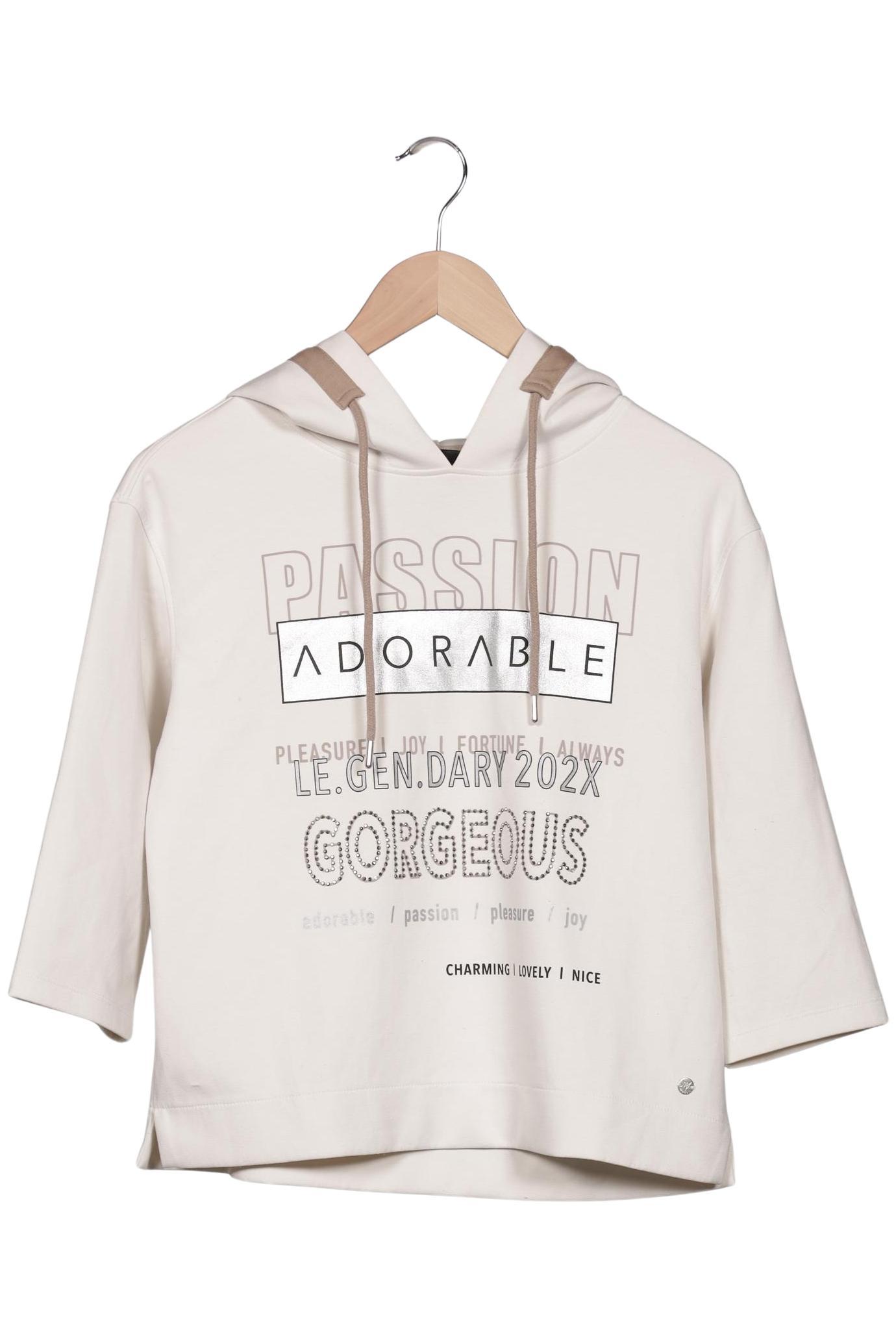 

monari Damen Kapuzenpullover, beige, Gr. 36