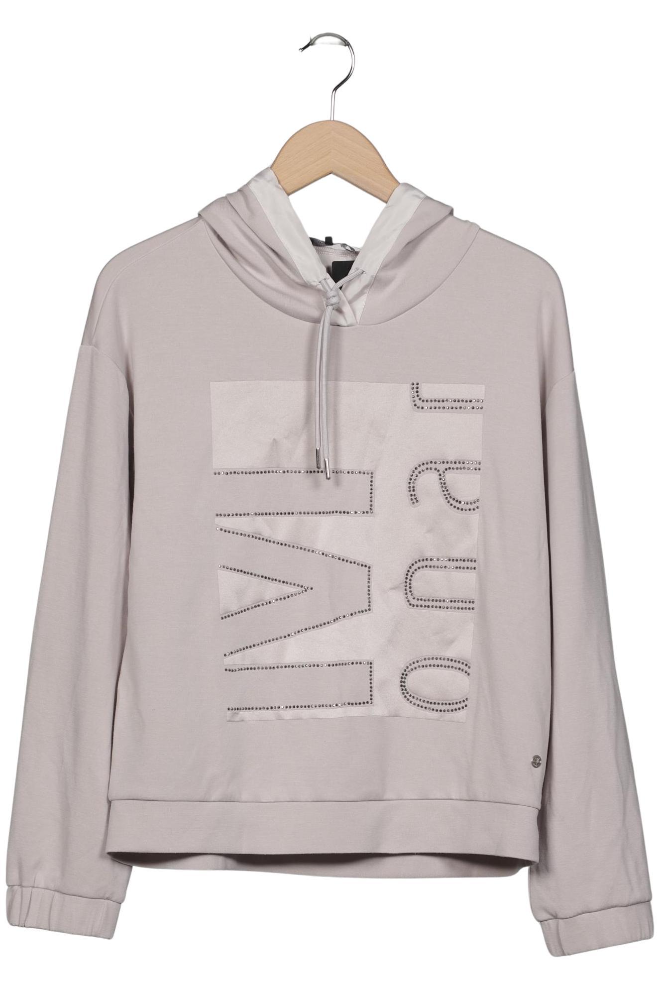 

monari Damen Kapuzenpullover, grau, Gr. 36