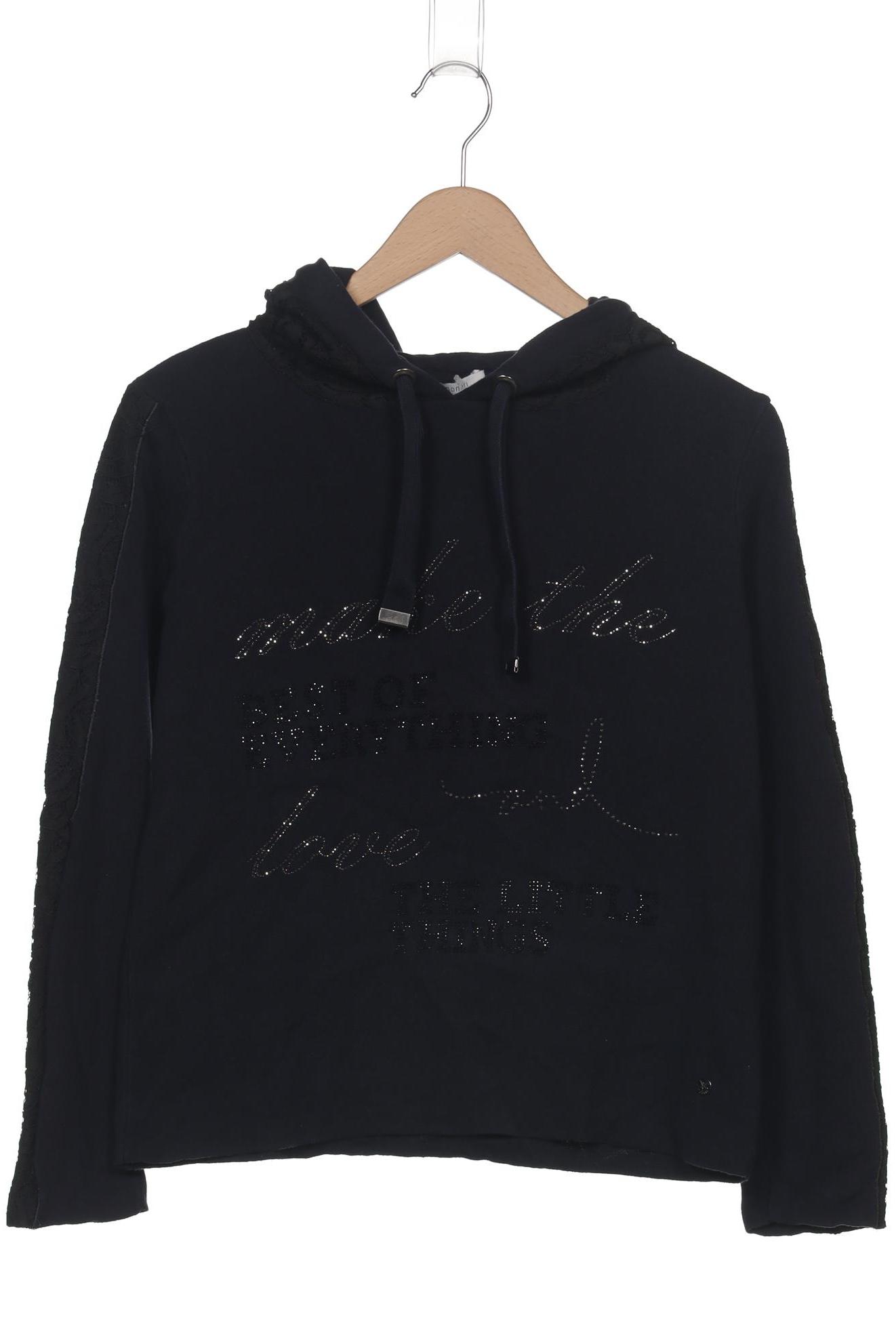 

monari Damen Kapuzenpullover, marineblau, Gr. 36