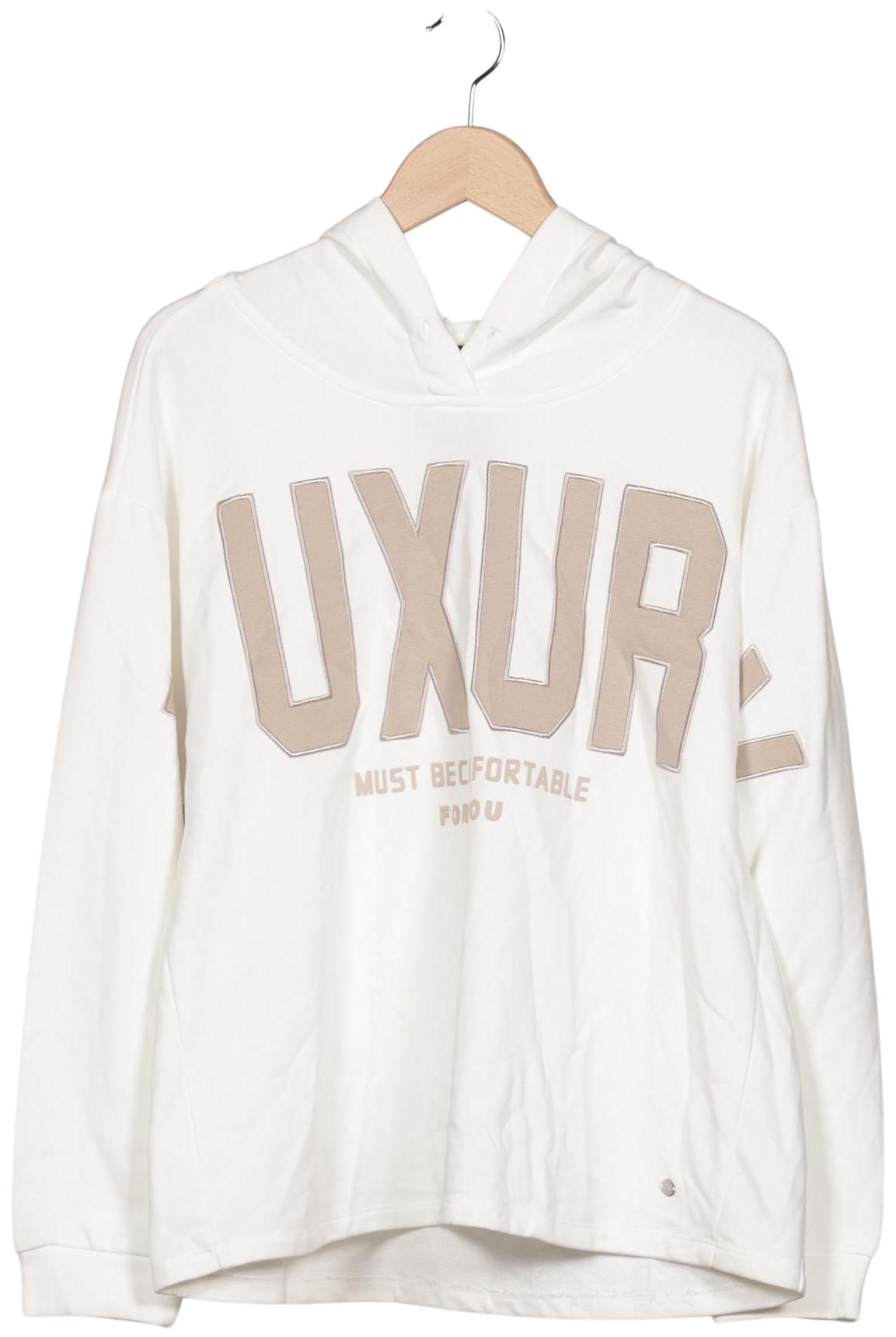 

monari Damen Kapuzenpullover, cremeweiß, Gr. 44