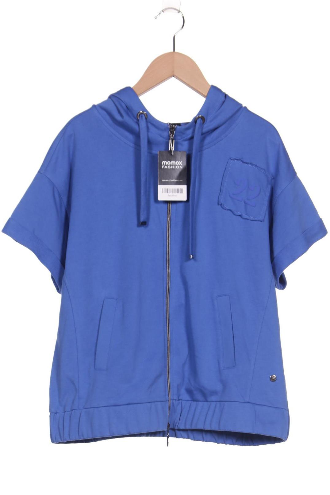 

monari Damen Kapuzenpullover, blau, Gr. 38