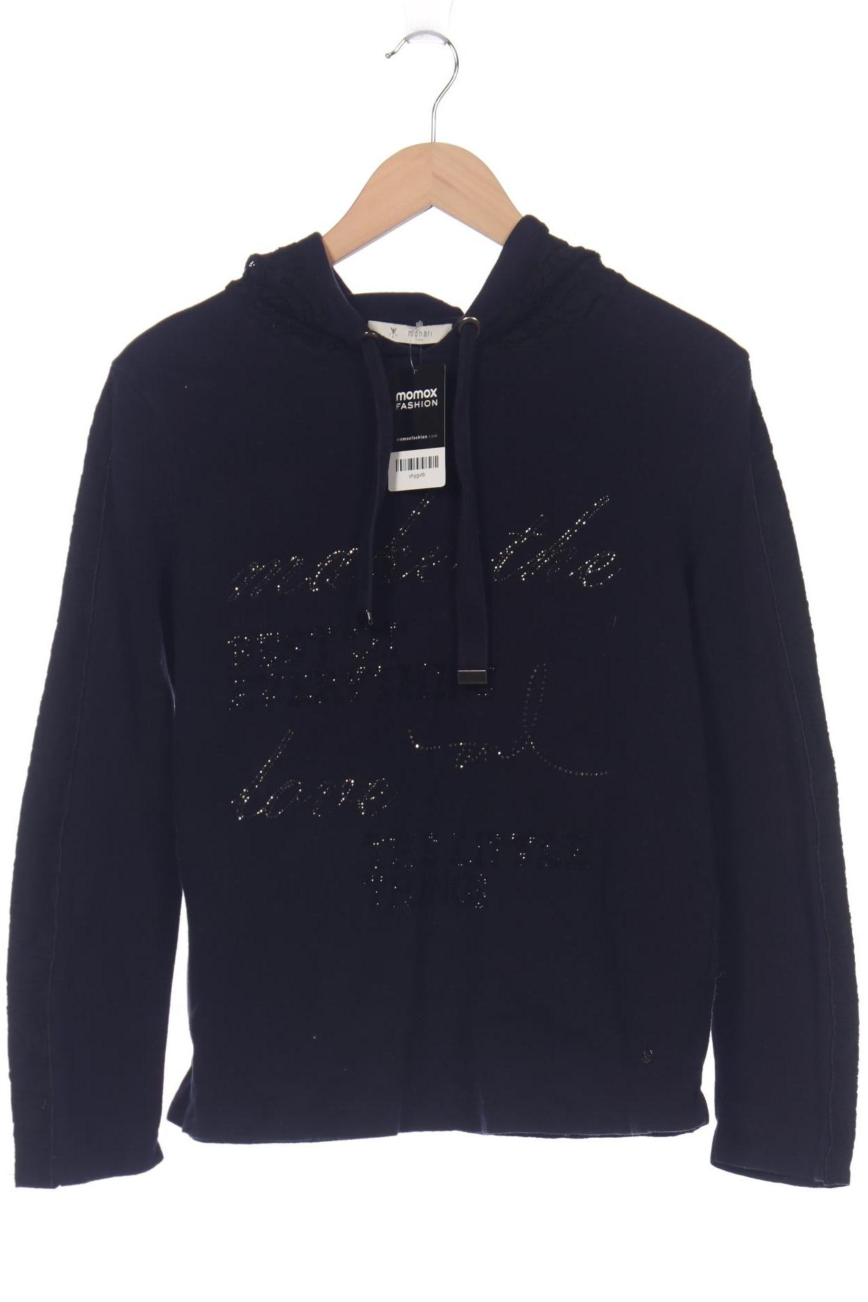

monari Damen Kapuzenpullover, marineblau, Gr. 44