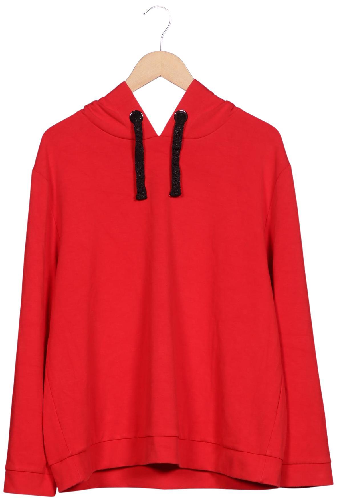 

monari Damen Kapuzenpullover, rot, Gr. 48