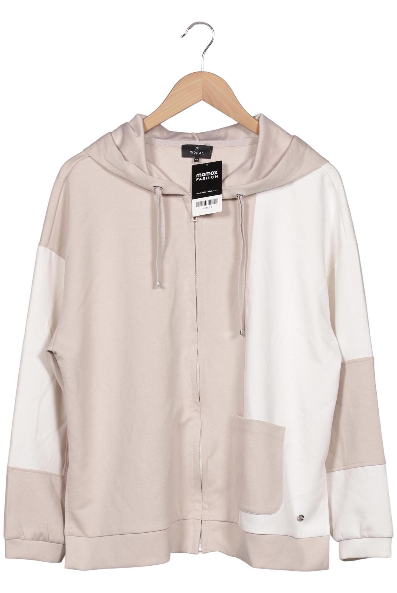 

monari Damen Kapuzenpullover, beige, Gr. 44