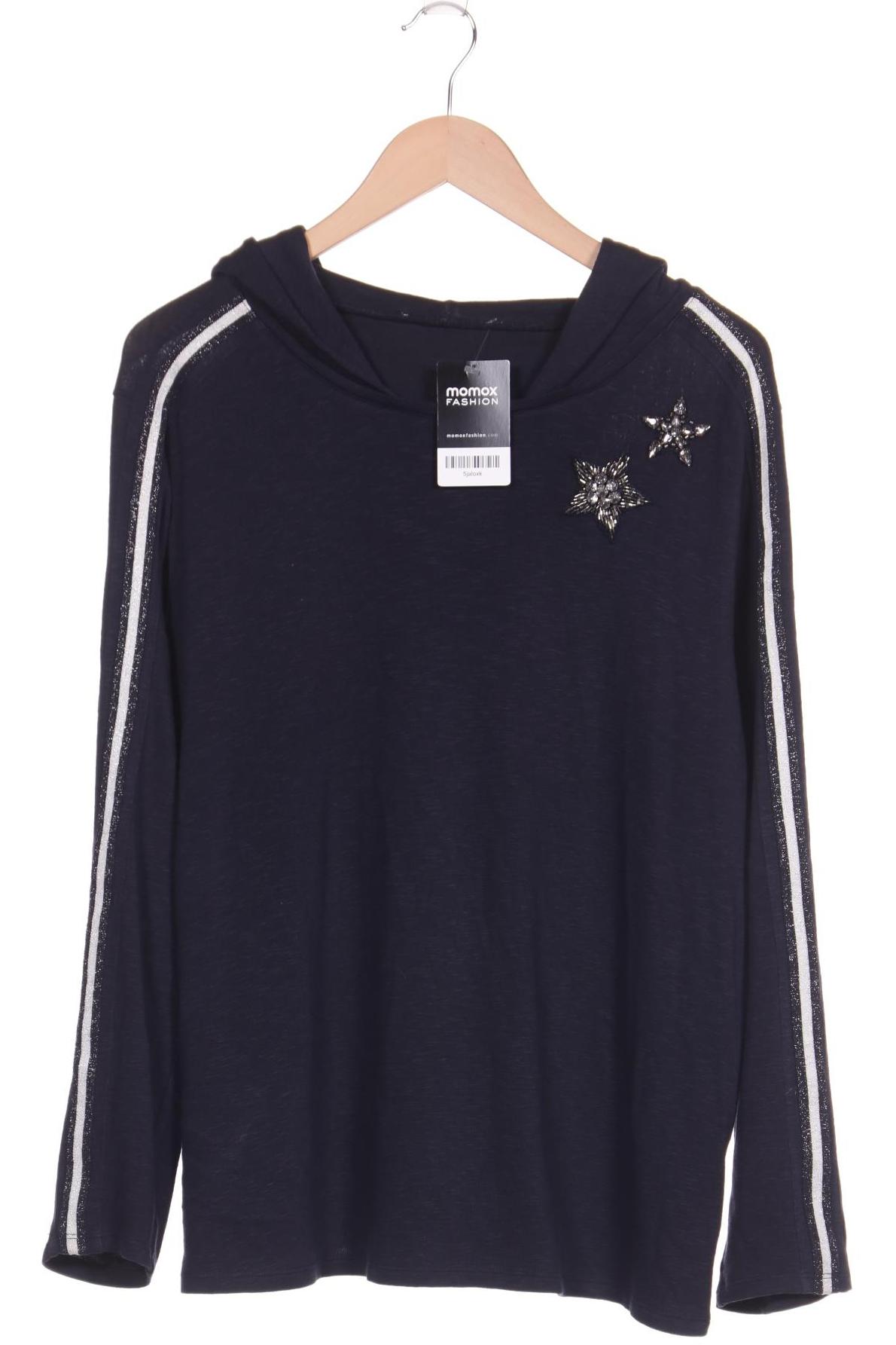 

monari Damen Kapuzenpullover, marineblau, Gr. 44