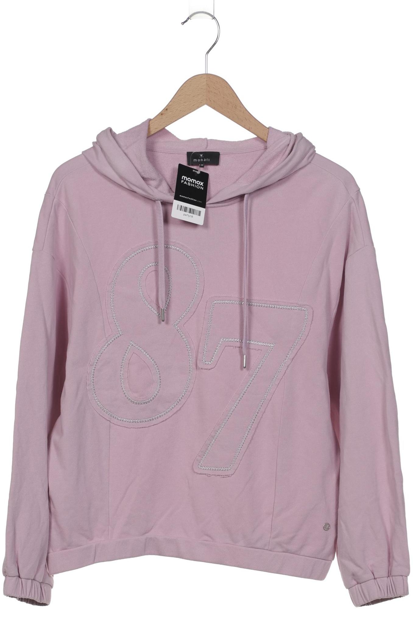 

monari Damen Kapuzenpullover, pink, Gr. 38