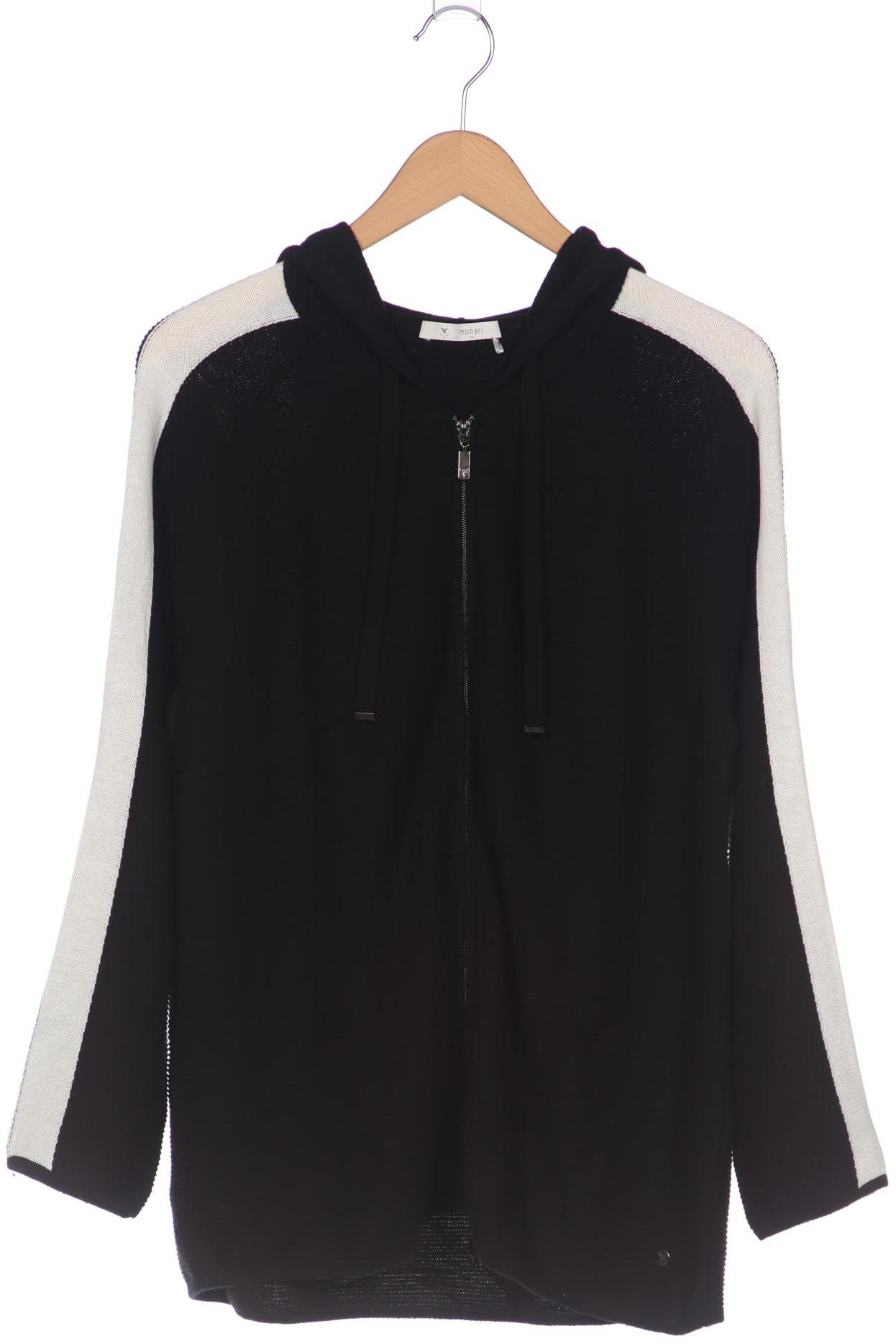 

monari Damen Kapuzenpullover, schwarz, Gr. 44