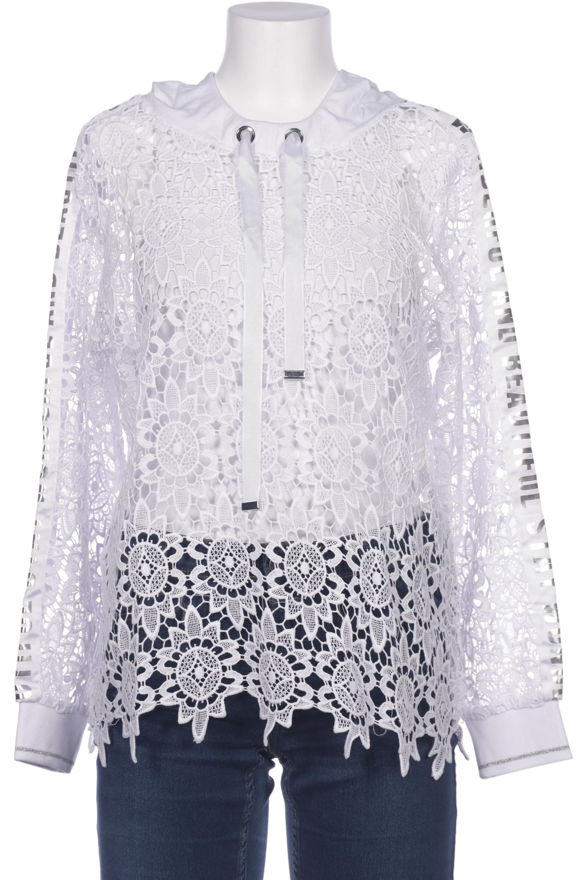 

monari Damen Kapuzenpullover, weiß, Gr. 42
