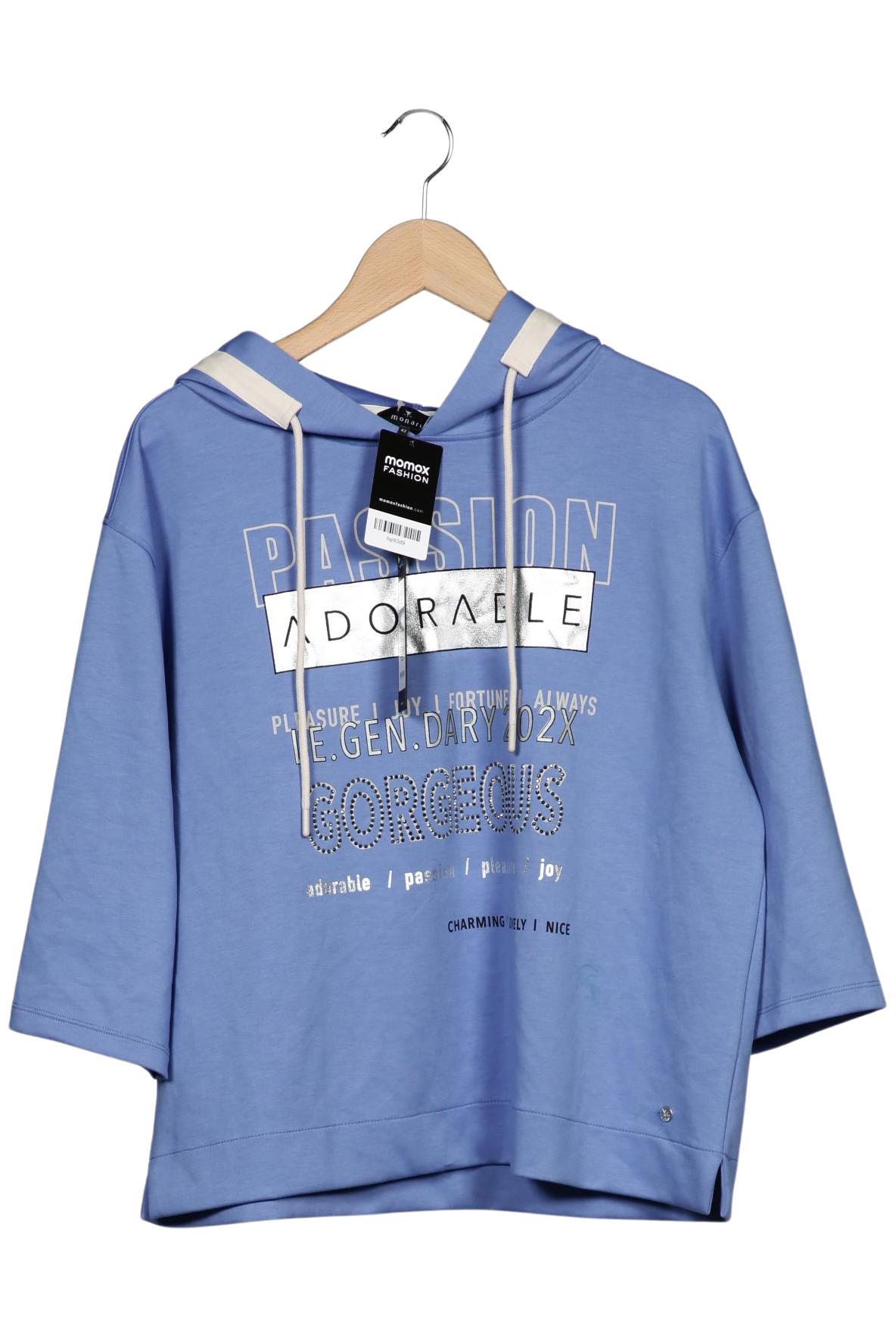 

monari Damen Kapuzenpullover, hellblau, Gr. 42