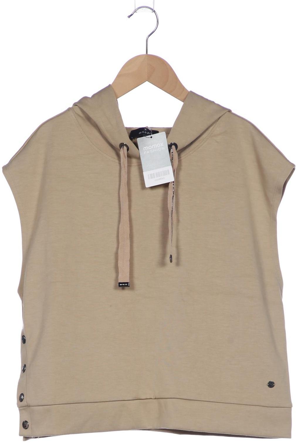 

monari Damen Kapuzenpullover, beige, Gr. 36