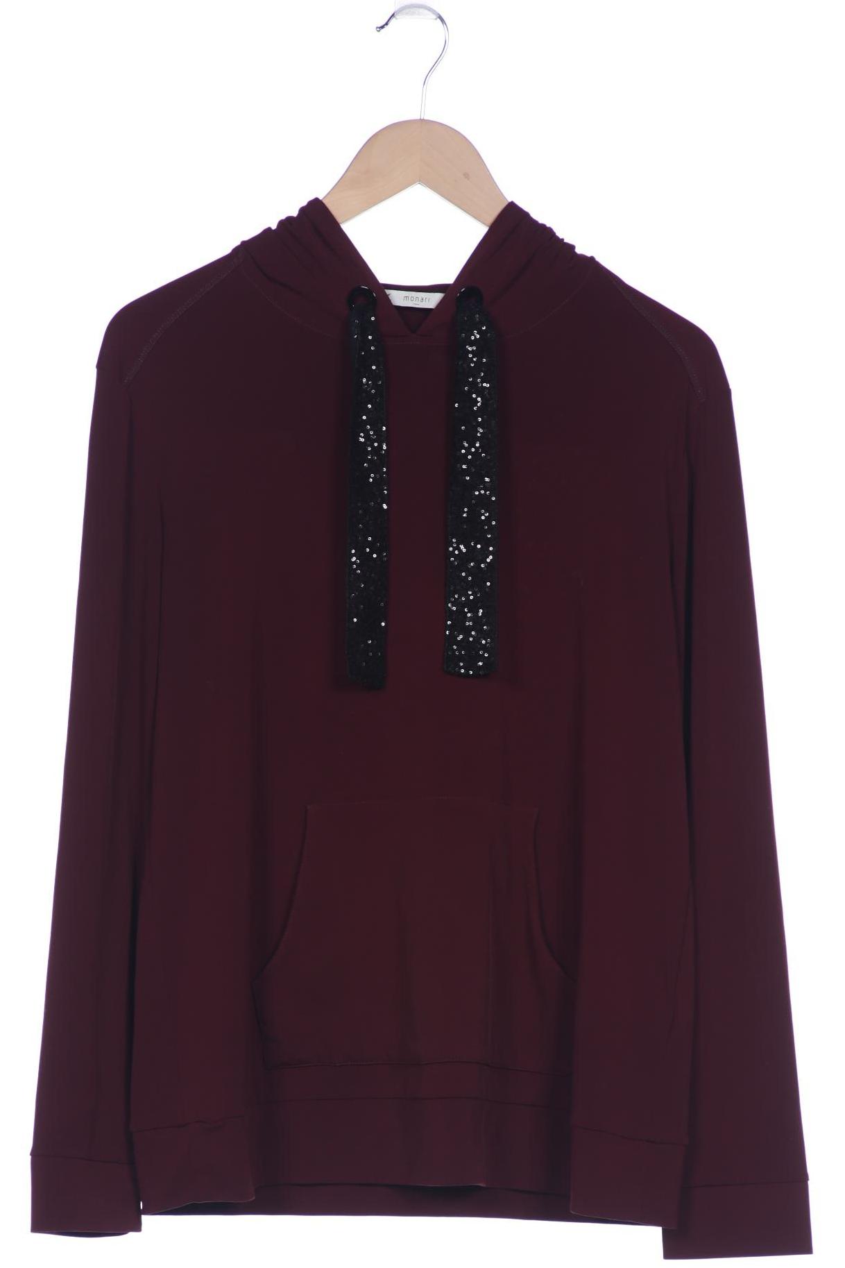 

monari Damen Kapuzenpullover, bordeaux, Gr. 40