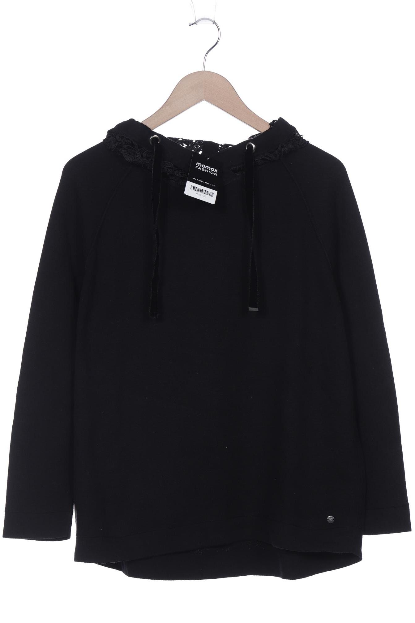 

monari Damen Kapuzenpullover, schwarz, Gr. 42