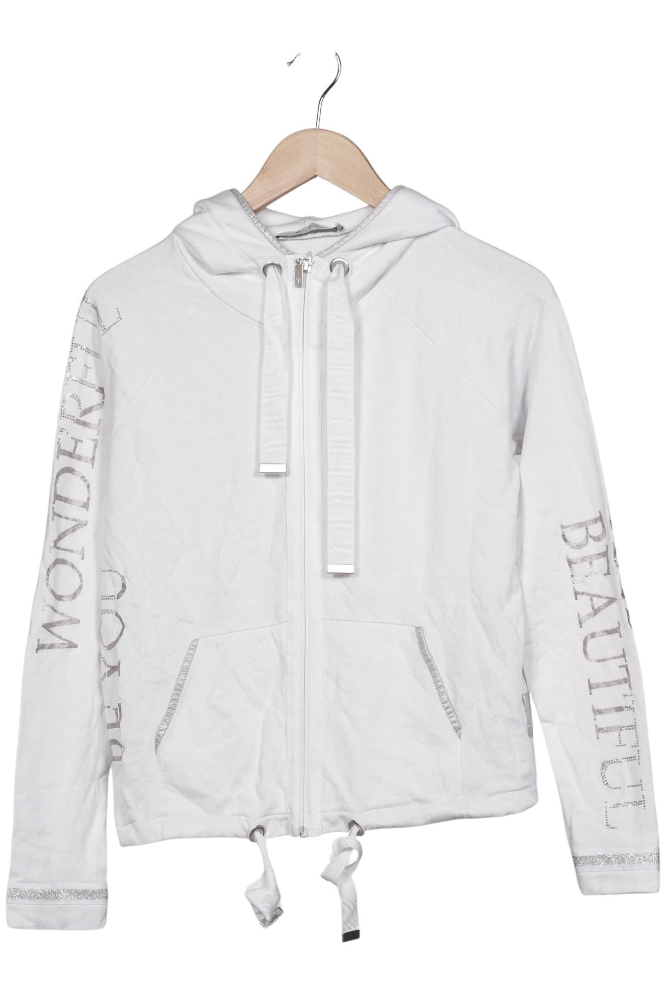 

monari Damen Kapuzenpullover, weiß, Gr. 38