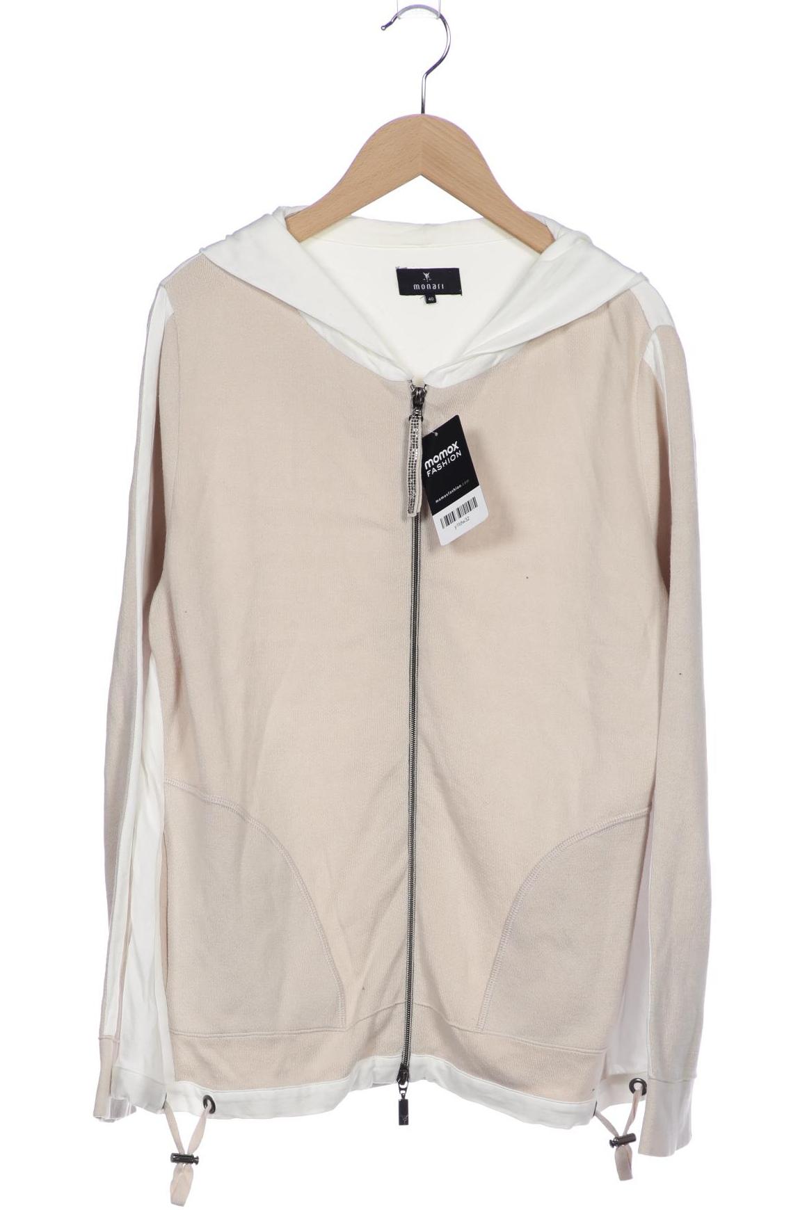 

monari Damen Kapuzenpullover, beige, Gr. 40