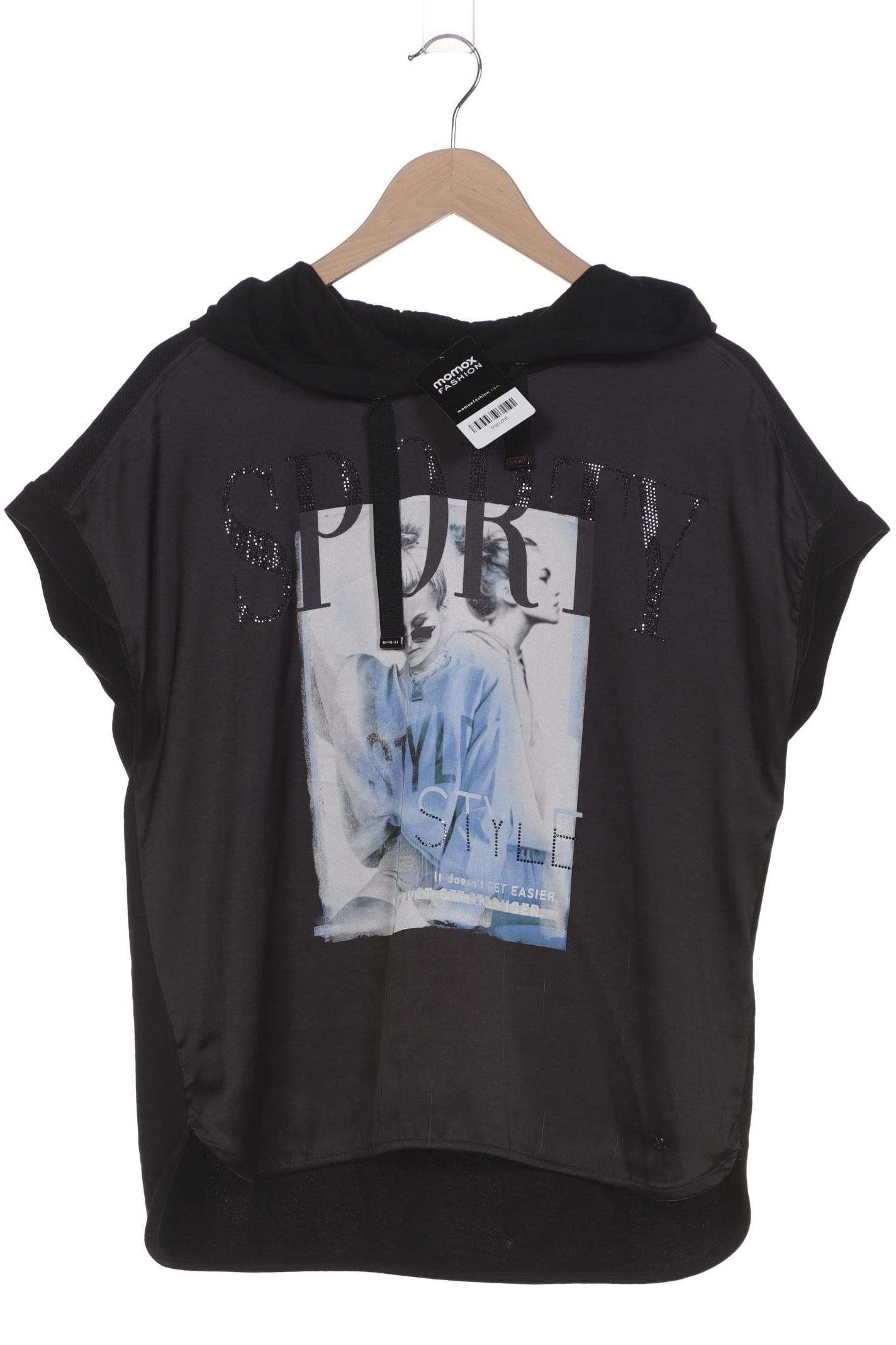 

monari Damen Kapuzenpullover, schwarz, Gr. 40