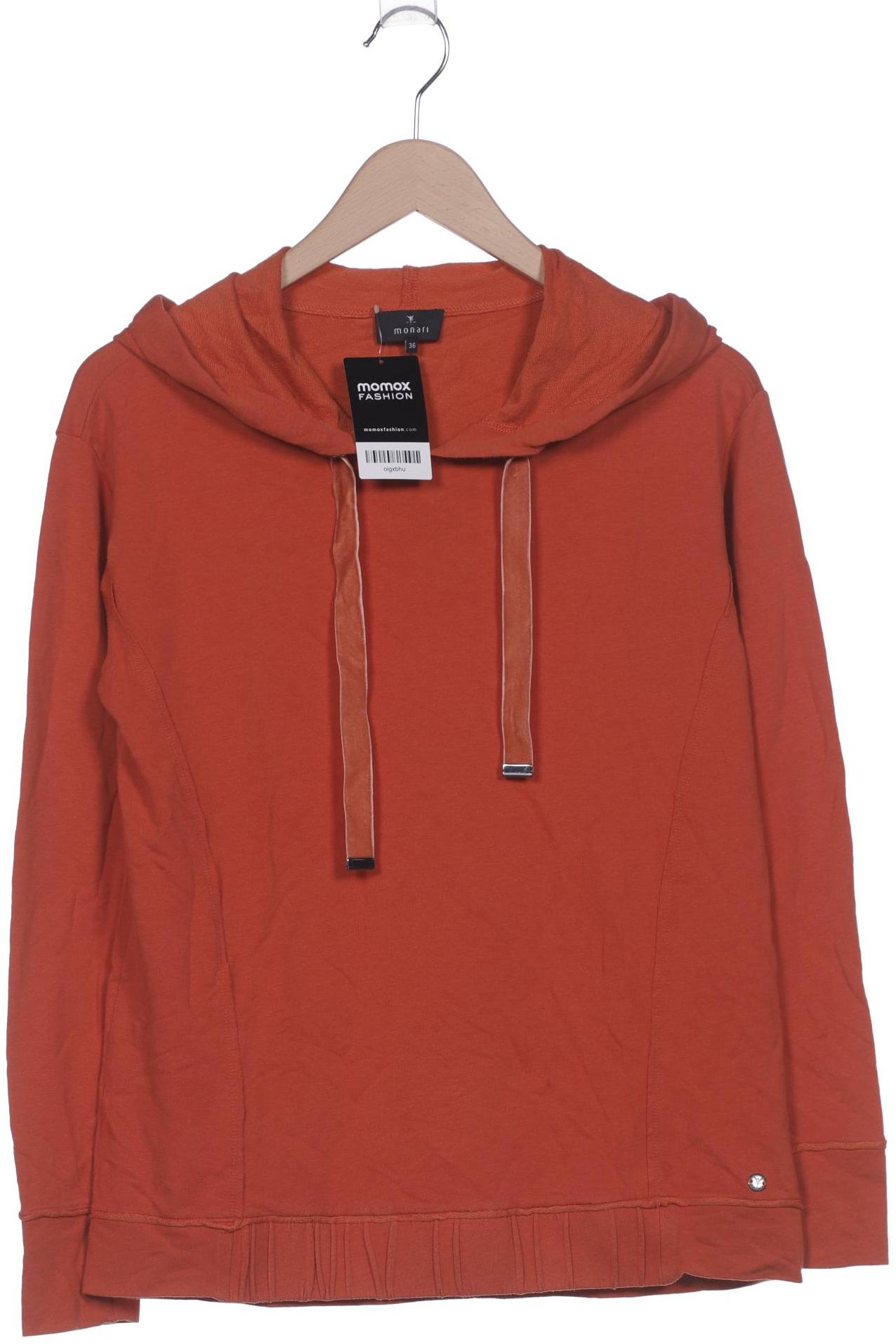 

monari Damen Kapuzenpullover, orange, Gr. 36